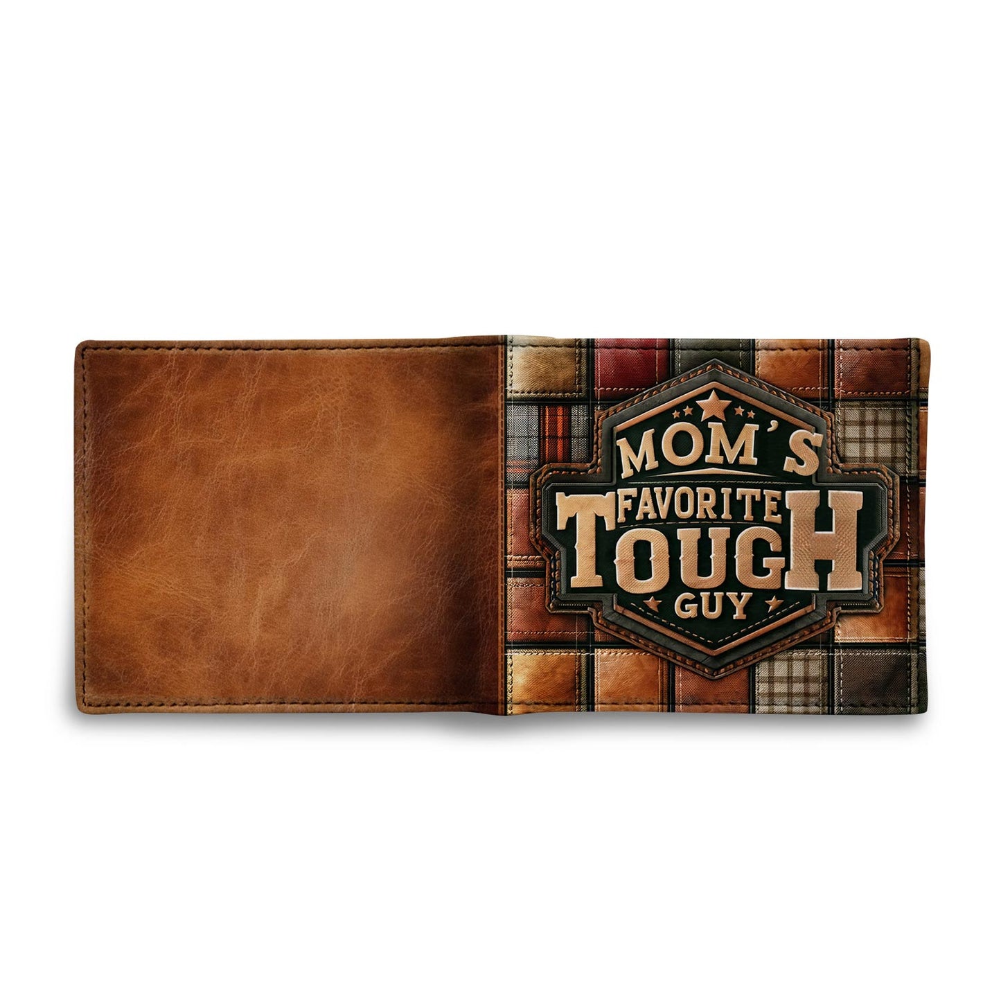 Le dur à cuire préféré de maman - Portefeuille en cuir pour homme - MW06