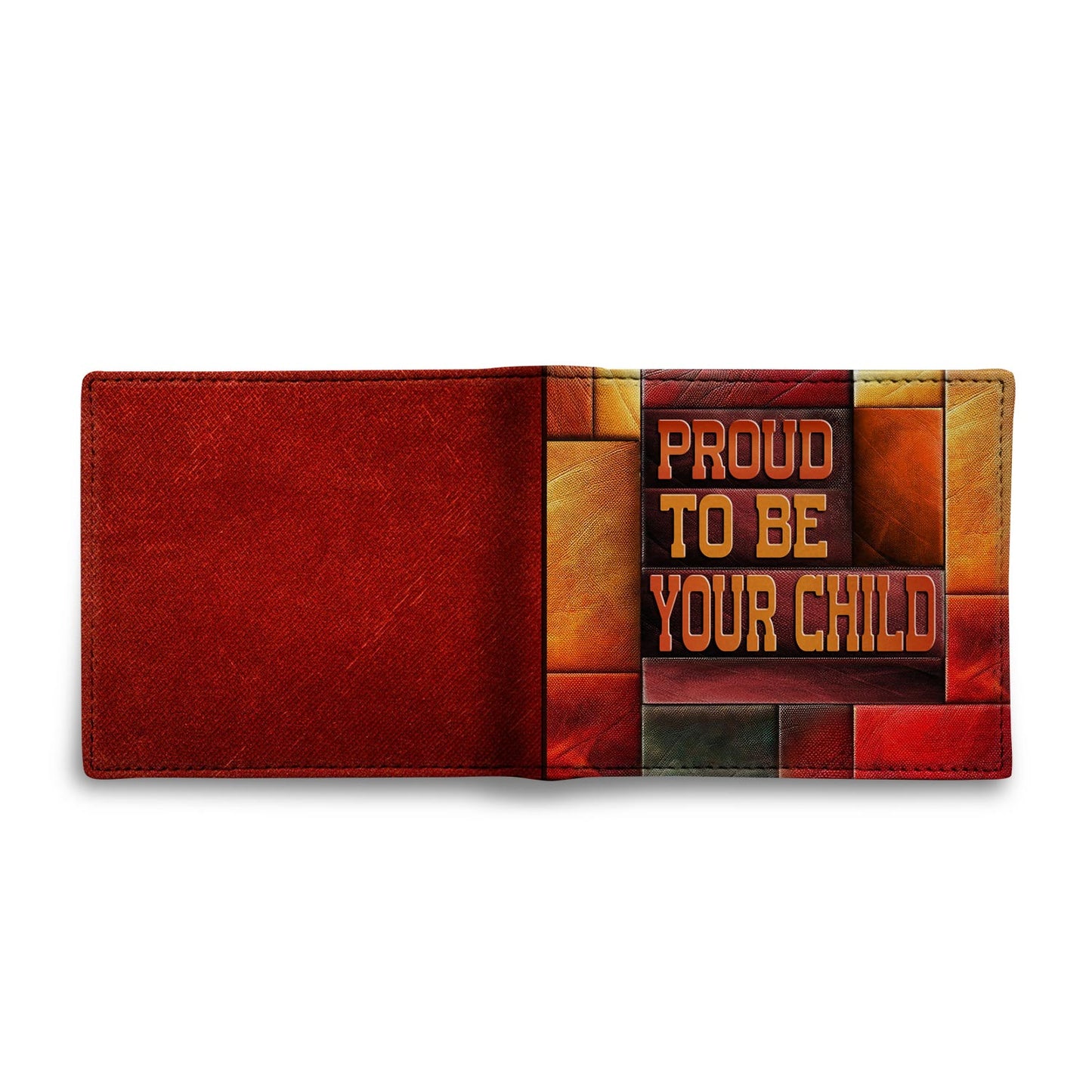 Proud To Be Your Child - Men's Leather Wallet - MW12