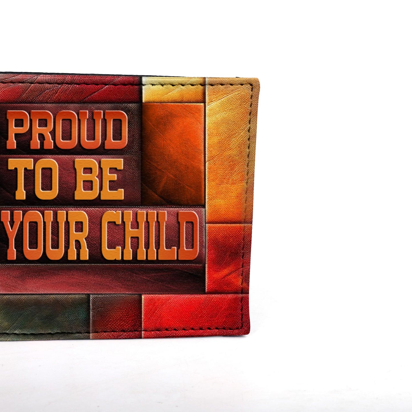 Proud To Be Your Child - Men's Leather Wallet - MW12