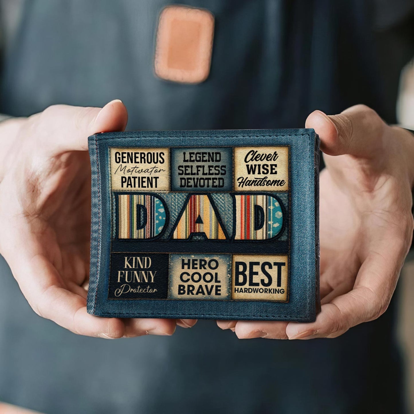 Dad - Men's Leather Wallet - MW21