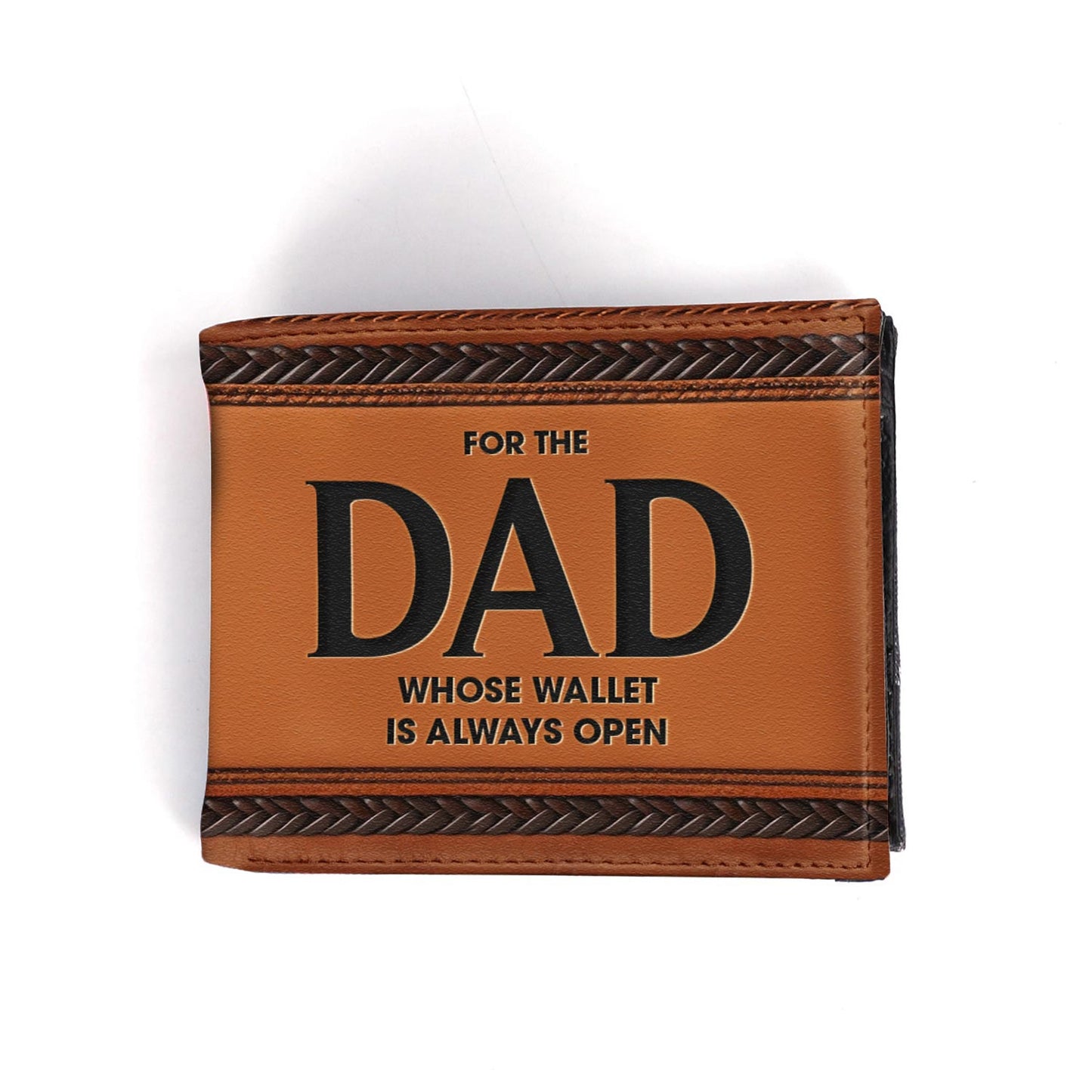 For The Dad Whose Wallet Is Always Open - Men's Leather Wallet - MW30