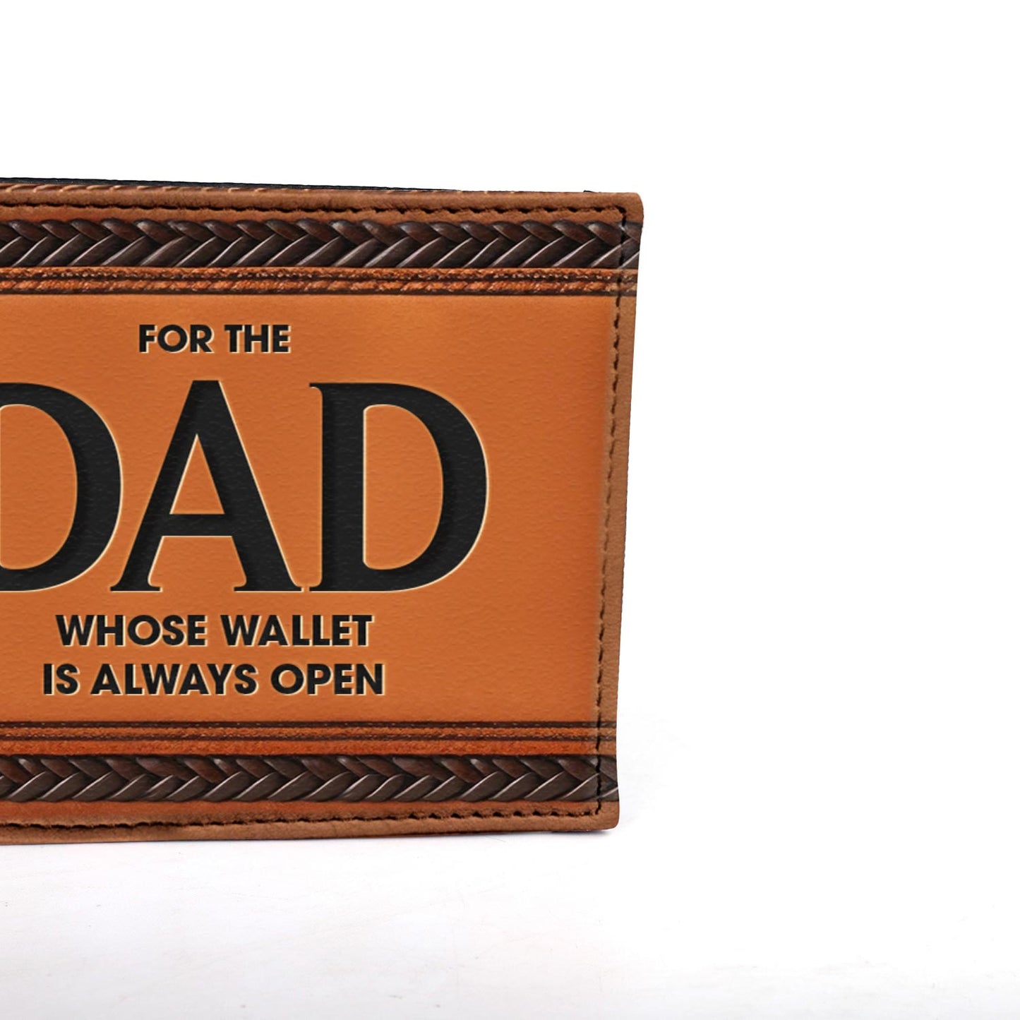 For The Dad Whose Wallet Is Always Open - Men's Leather Wallet - MW30