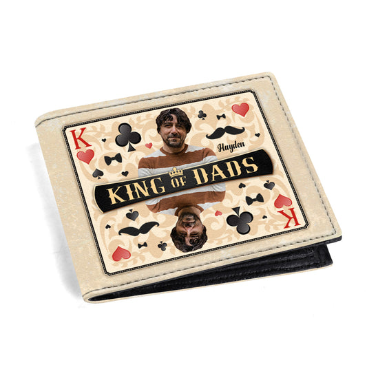 King Of Dads - Men's Leather Wallet - MW32