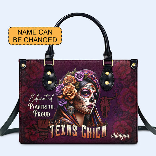 Texas Chica - Sac à main en cuir personnalisé - MX05
