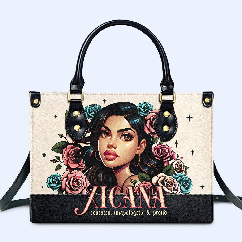 Xicana - Personalized Custom Leather Handbag - MX09