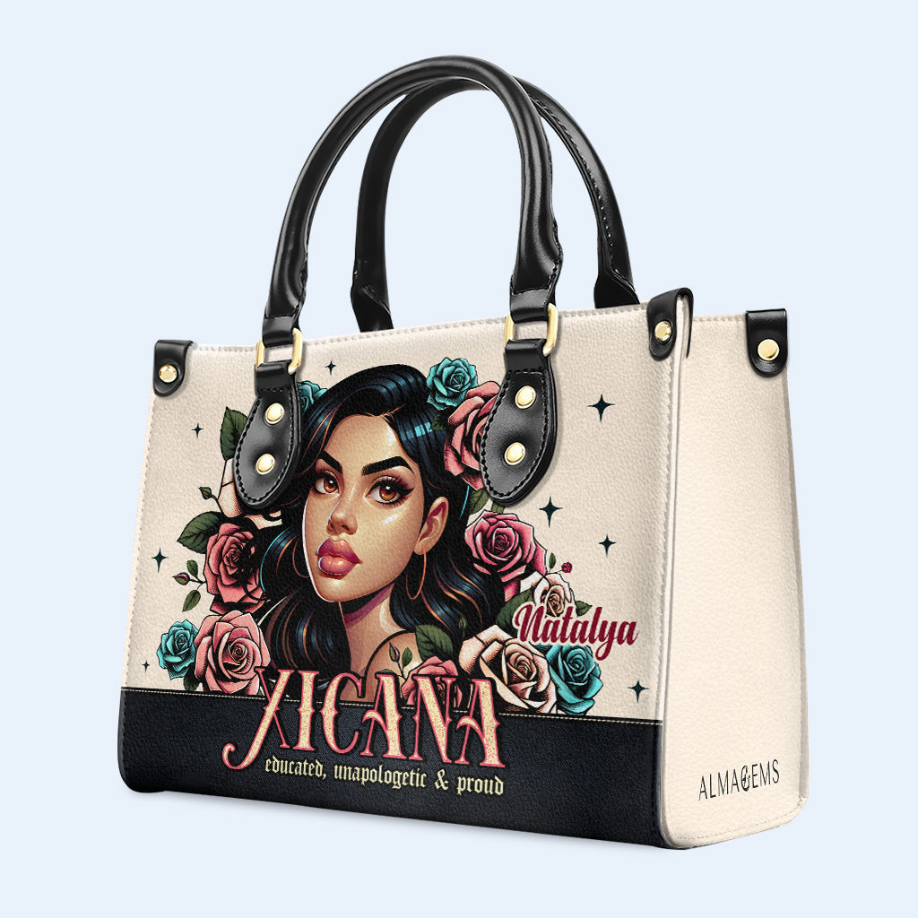 Xicana - Personalized Custom Leather Handbag - MX09