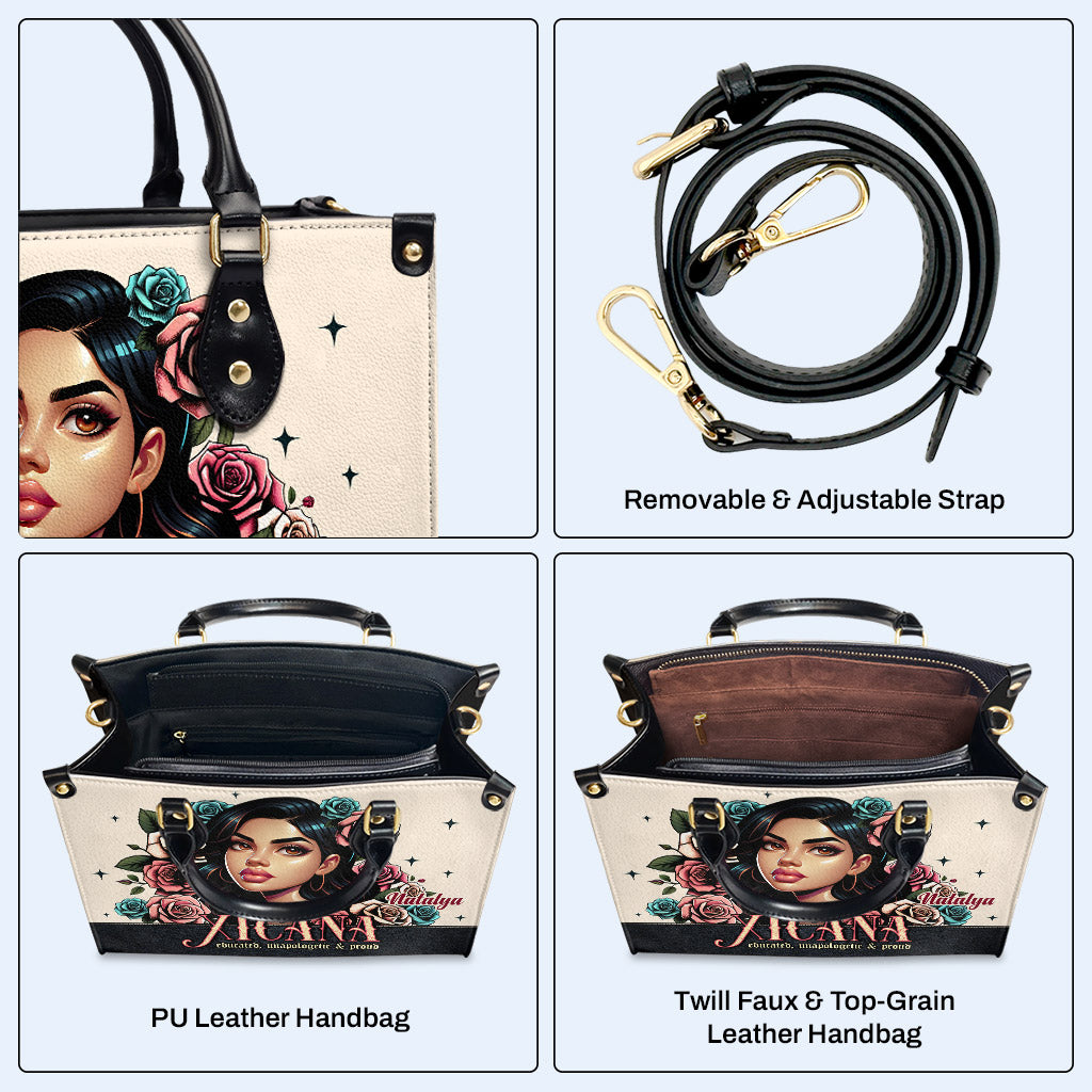 Xicana - Personalized Custom Leather Handbag - MX09