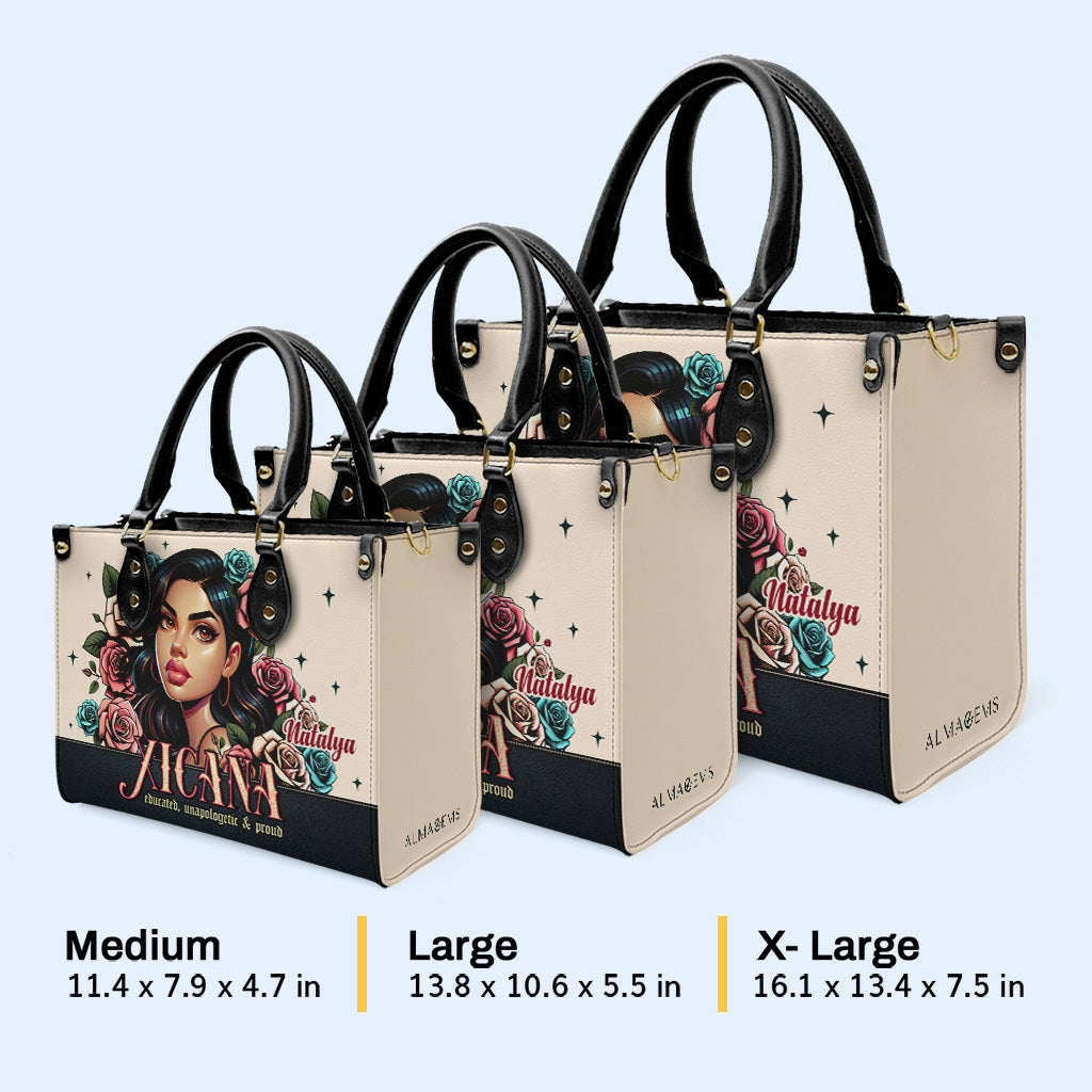 Xicana - Personalized Custom Leather Handbag - MX09