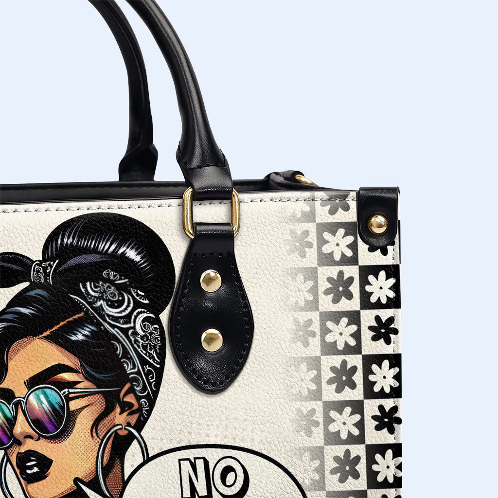 No Mames Way - Sac à main en cuir personnalisé - MX15