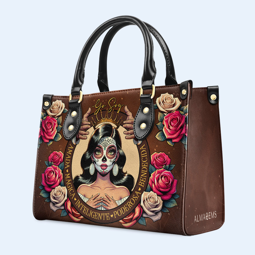 Yo Soy Amada - Sac à main en cuir personnalisé - MX25