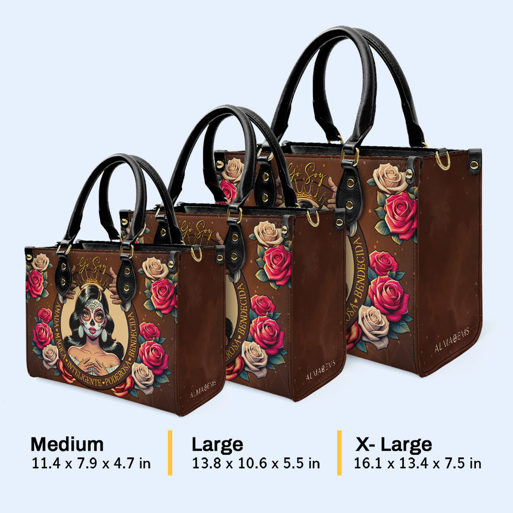 Yo Soy Amada - Sac à main en cuir personnalisé - MX25