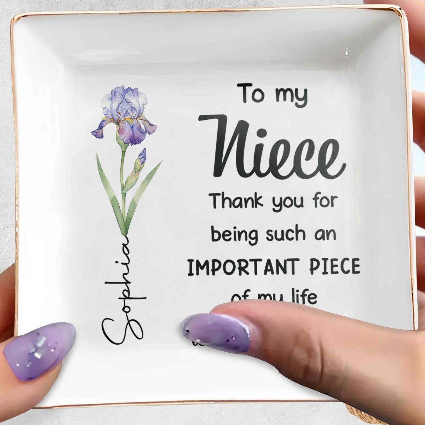 To My Niece, Thank You For Being An Important Piece