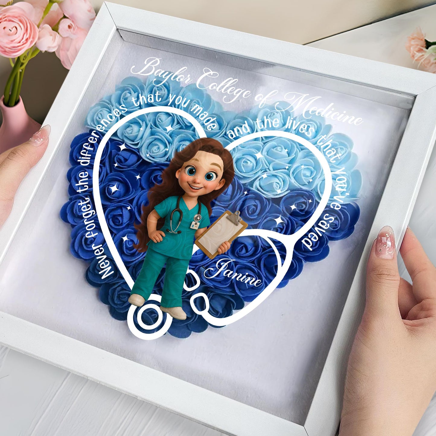 Baylor College of Medicine, The Differences That You Made, Roses and Medical Professional