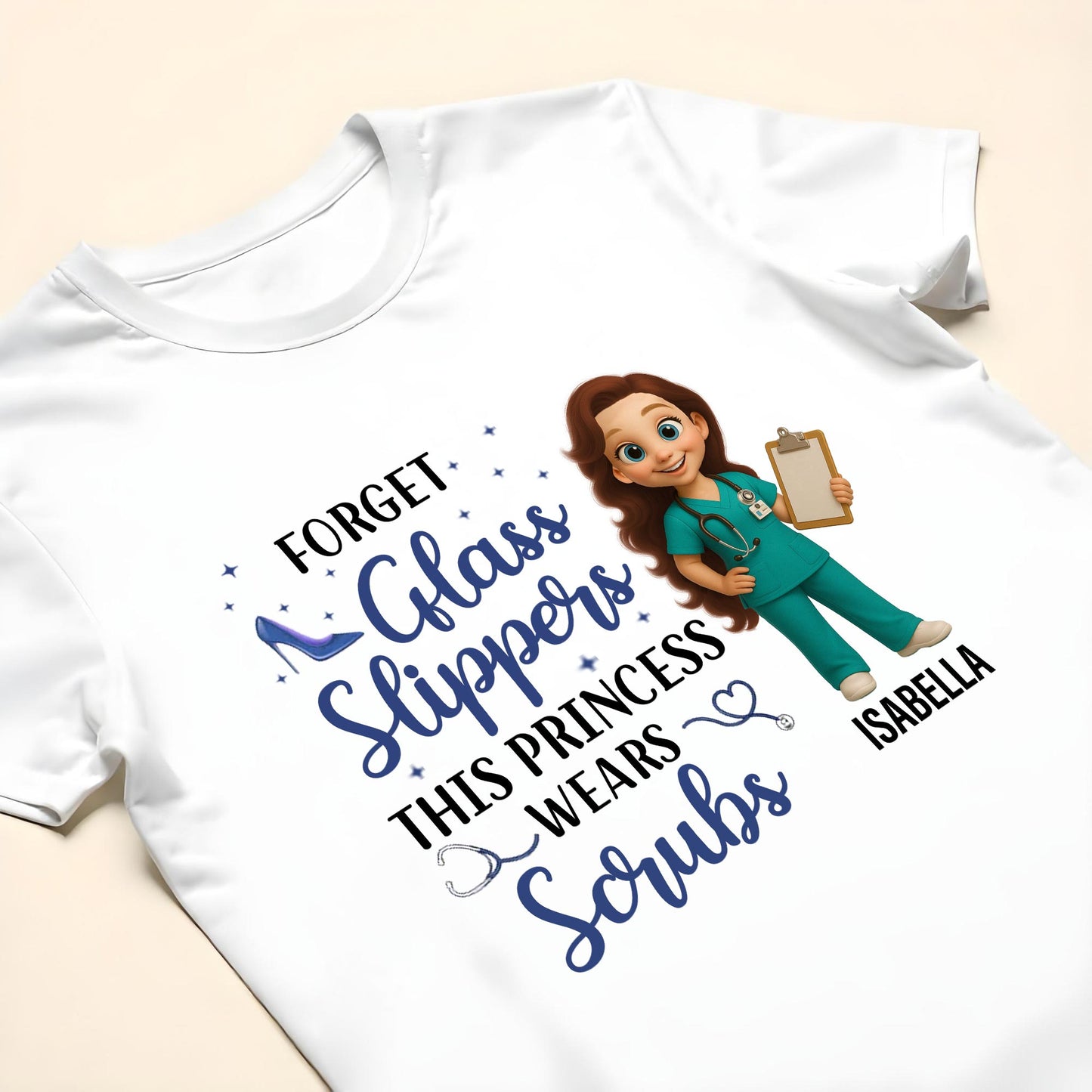 Forget Glass Slippers This Princess Wears Scrubs, Princess and Scrubs