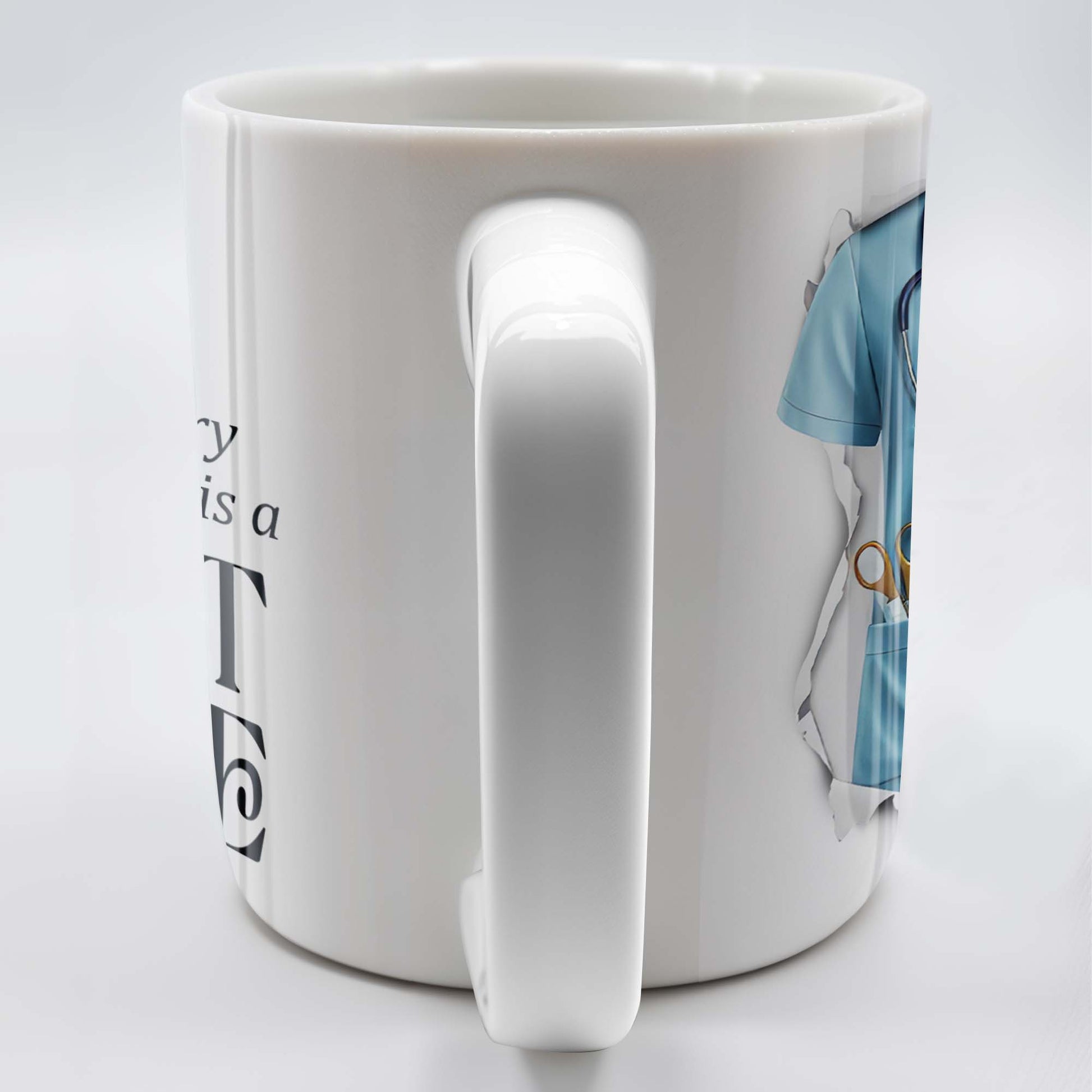 Behind Every Good Doctor Is A Great Nurse, Nurse Cap and Mask