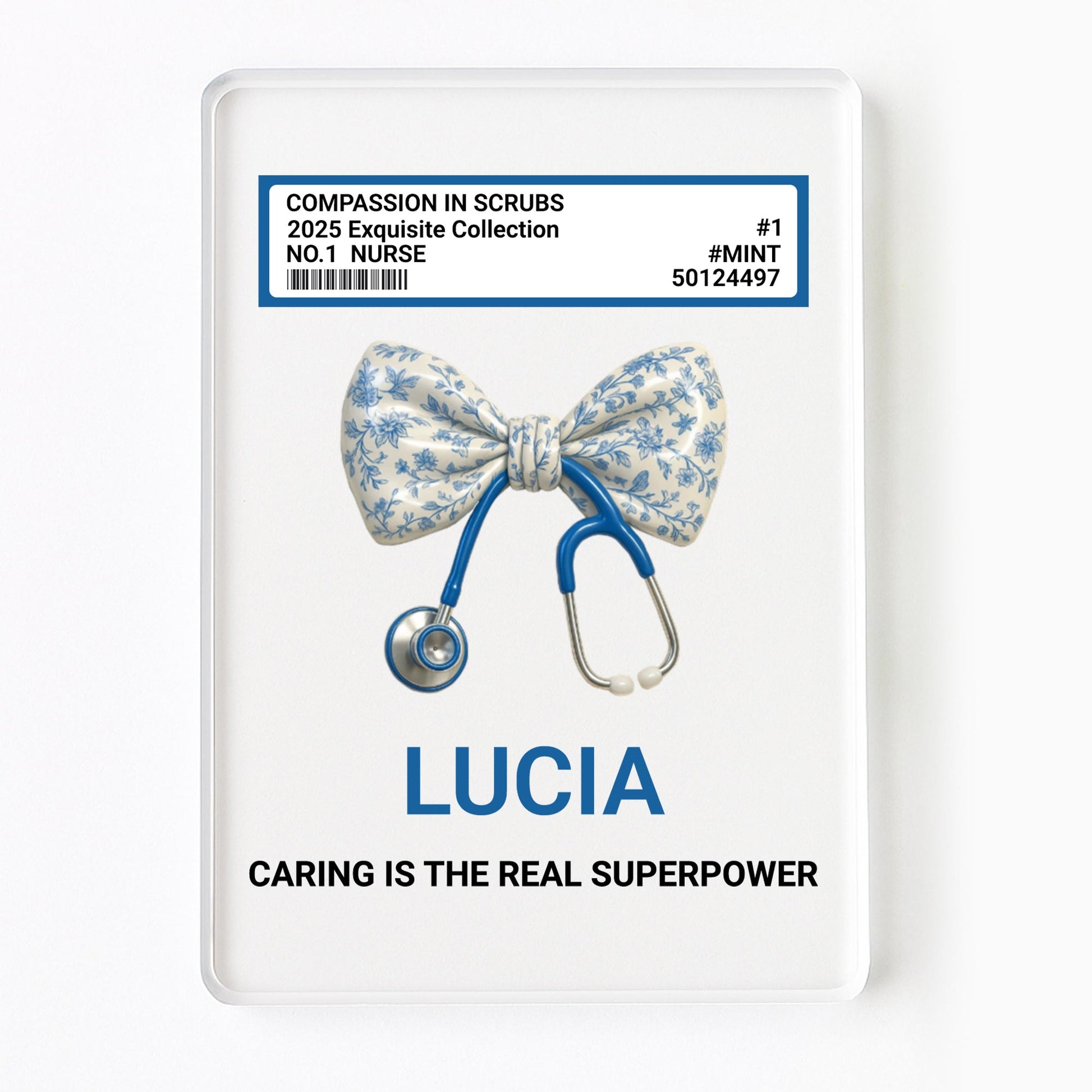 Caring Is The Real Superpower, Stethoscope and Bow