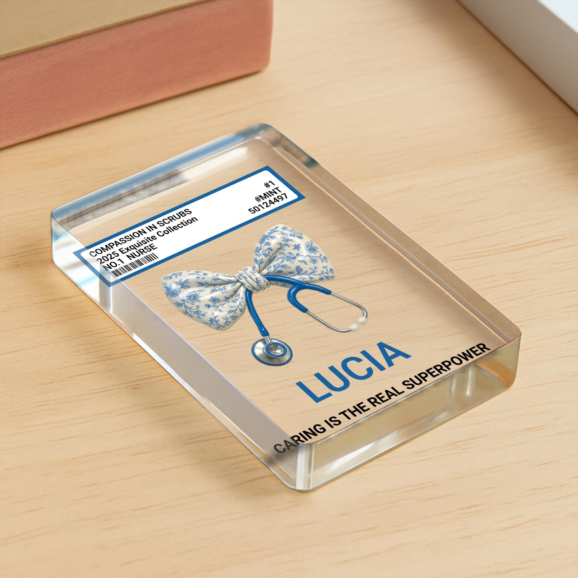 Caring Is The Real Superpower, Stethoscope and Bow