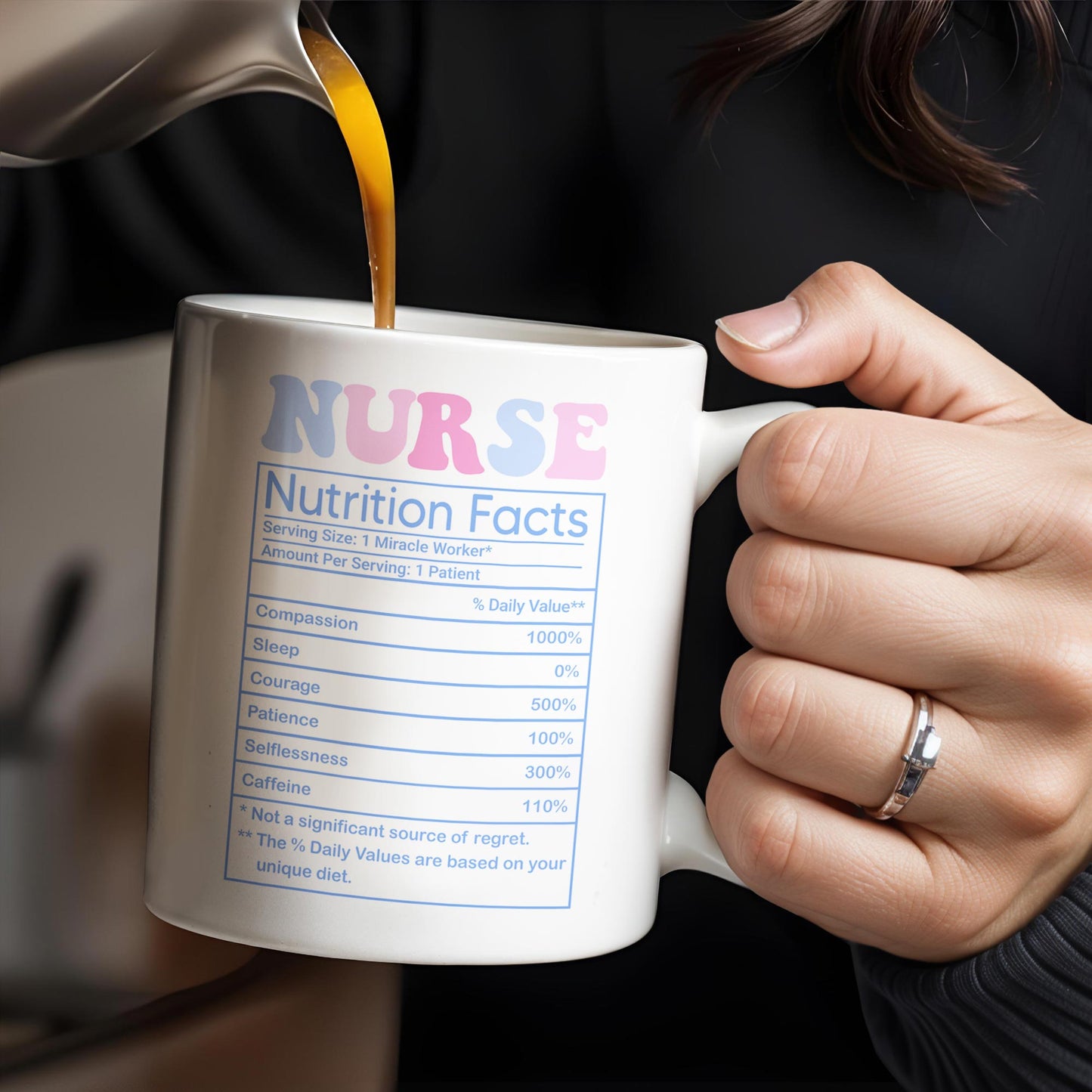 In My Nurse Era, Nurse Nutrition Facts, Nurse Cap And Medical Symbols
