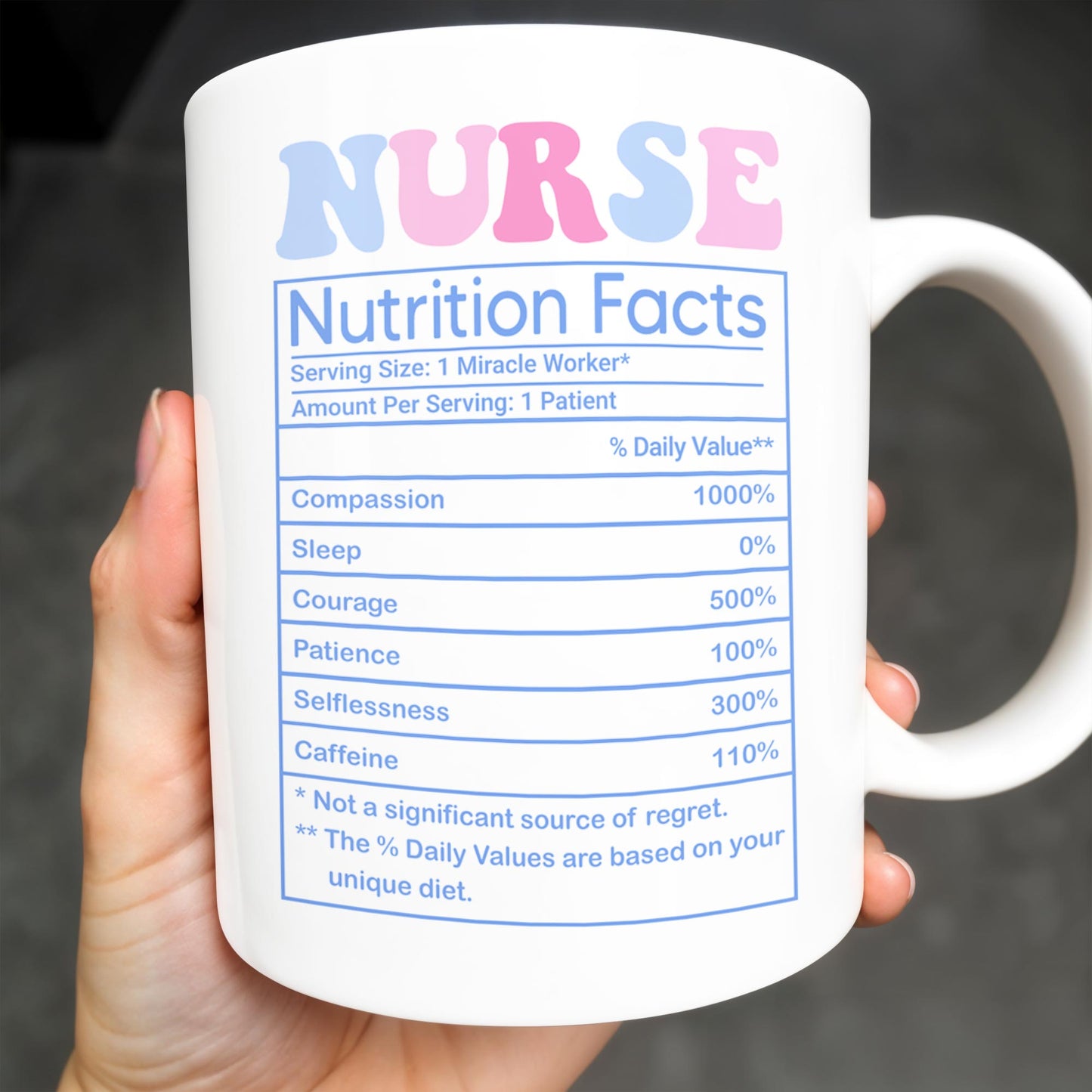 In My Nurse Era, Nurse Nutrition Facts, Nurse Cap And Medical Symbols
