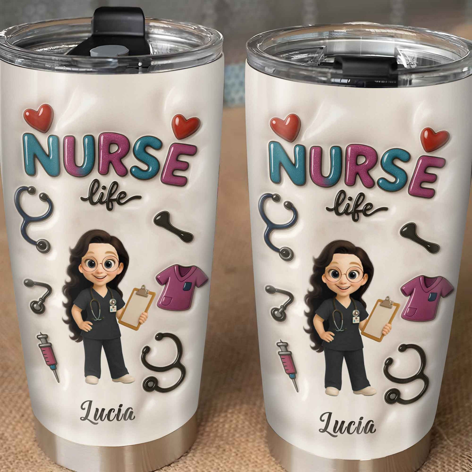 Nurse Life, Nurse And Medical Symbols