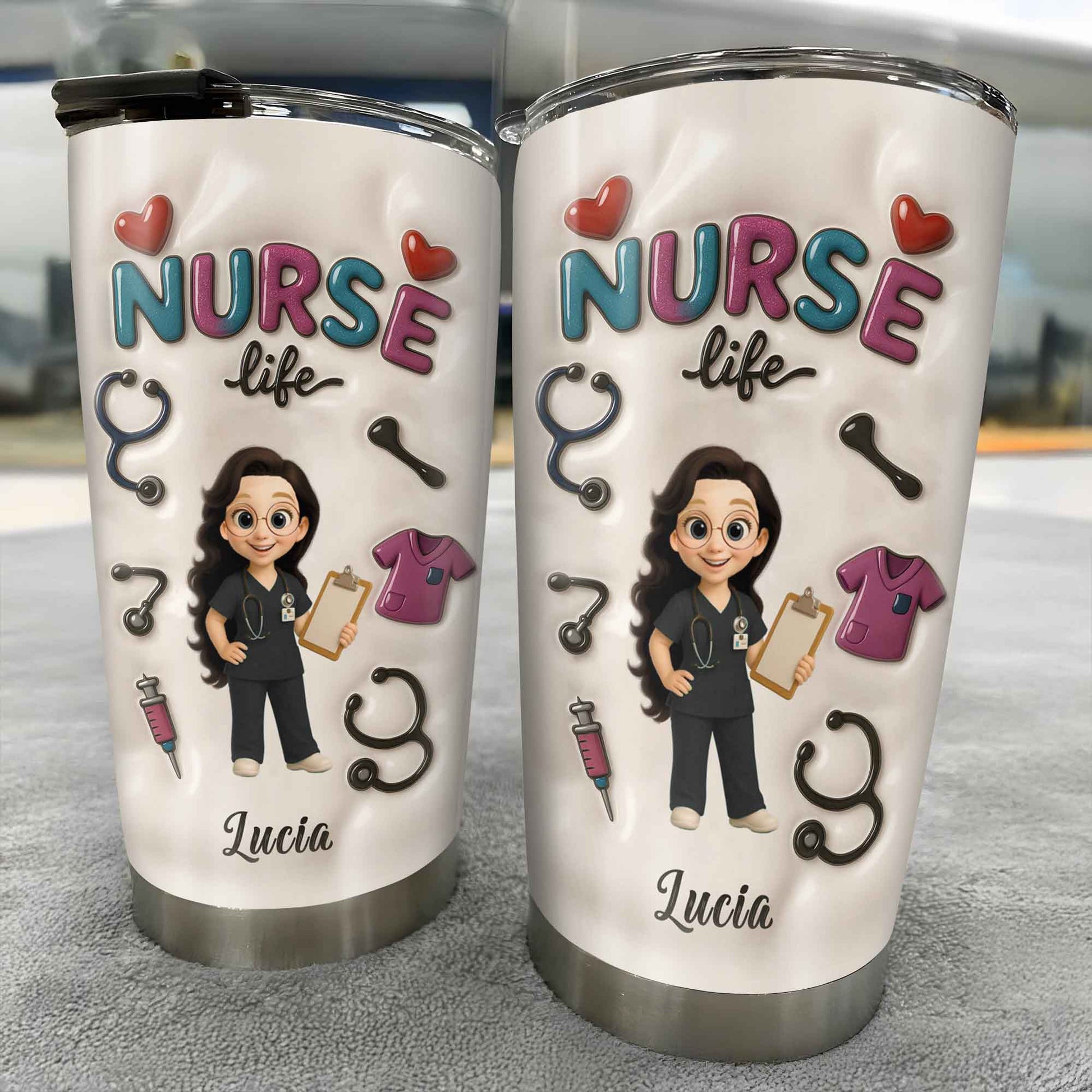 Nurse Life, Nurse And Medical Symbols