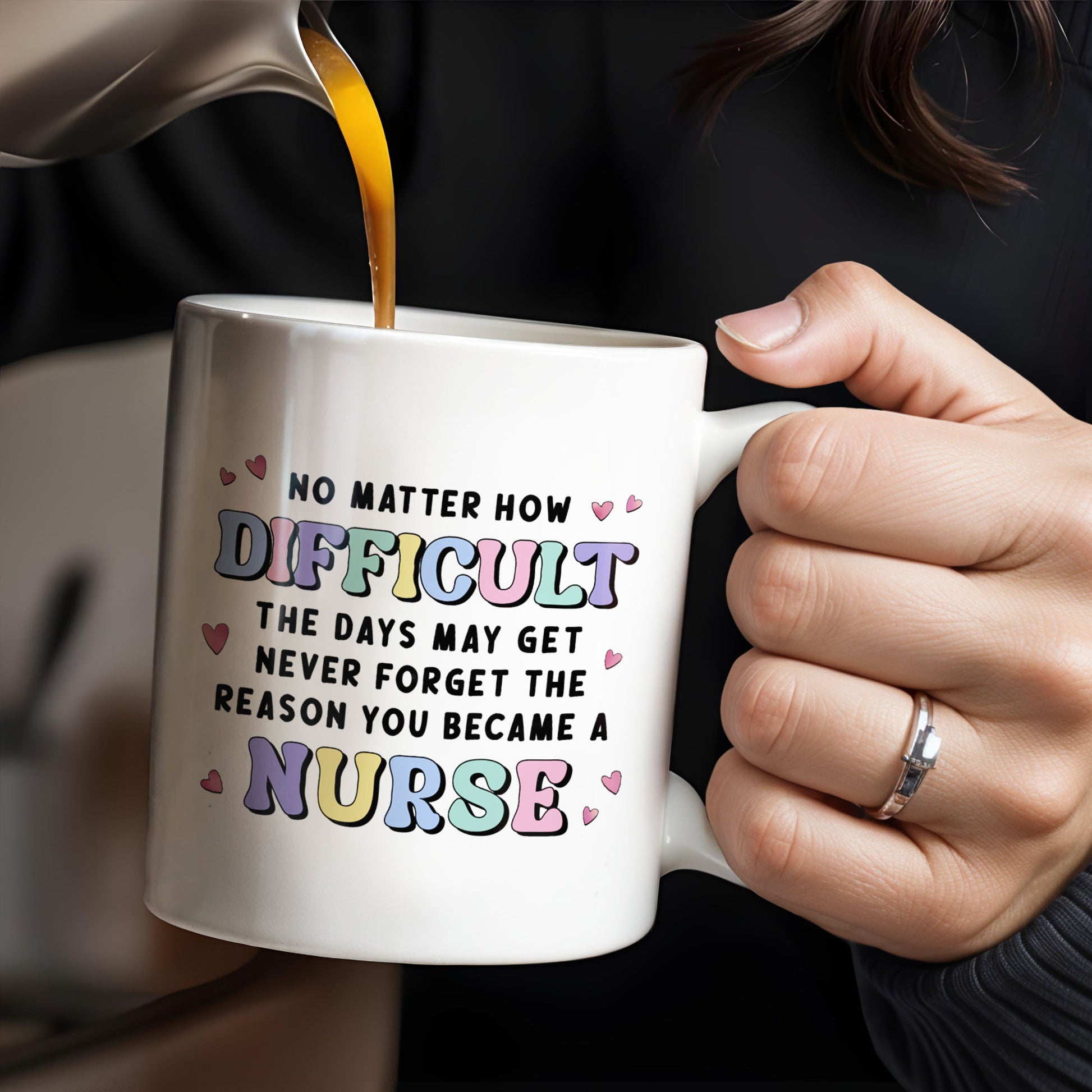 No Matter How Difficult The Days May Get, Nurse And Medical Symbols