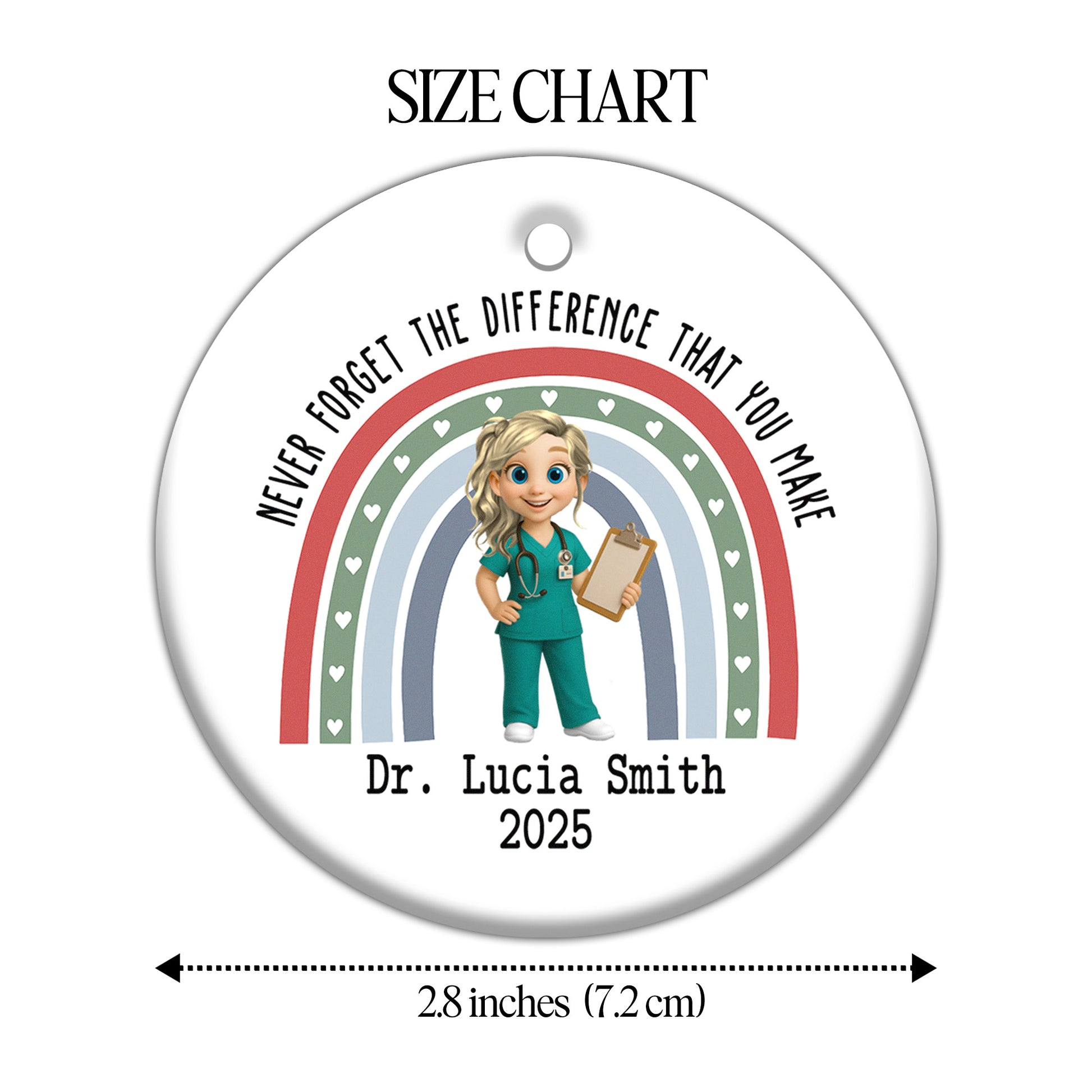 Never Forget The Difference That You Make Nurse Rainbow