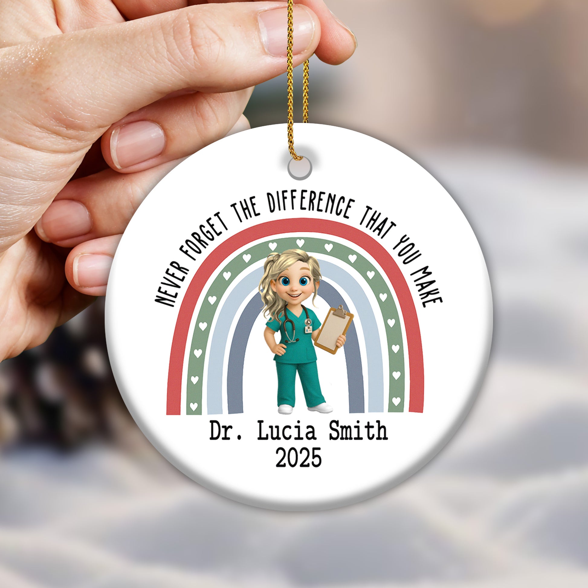 Never Forget The Difference That You Make Nurse Rainbow