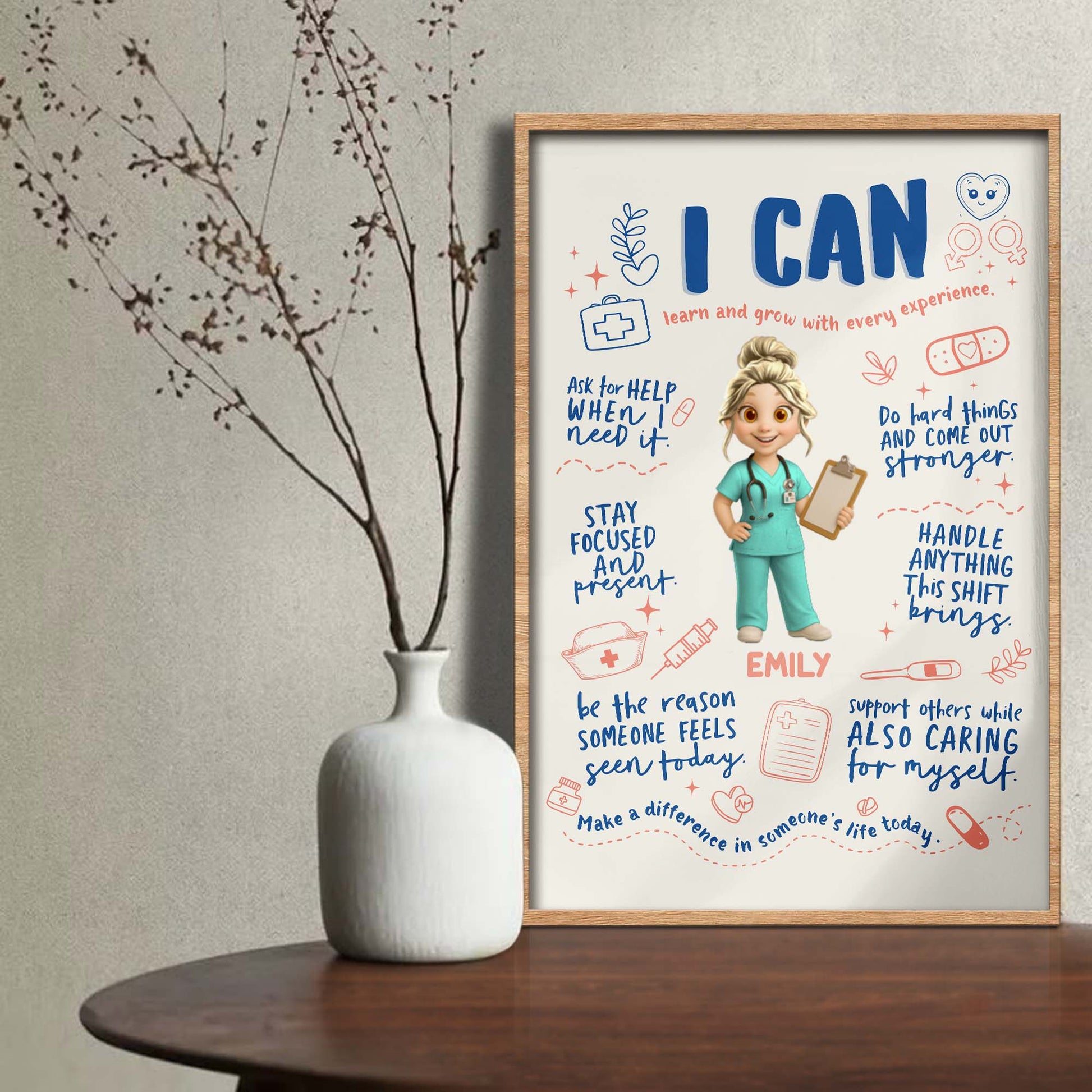 I Can Learn And Grow With Every Experience Nurse Inspirational
