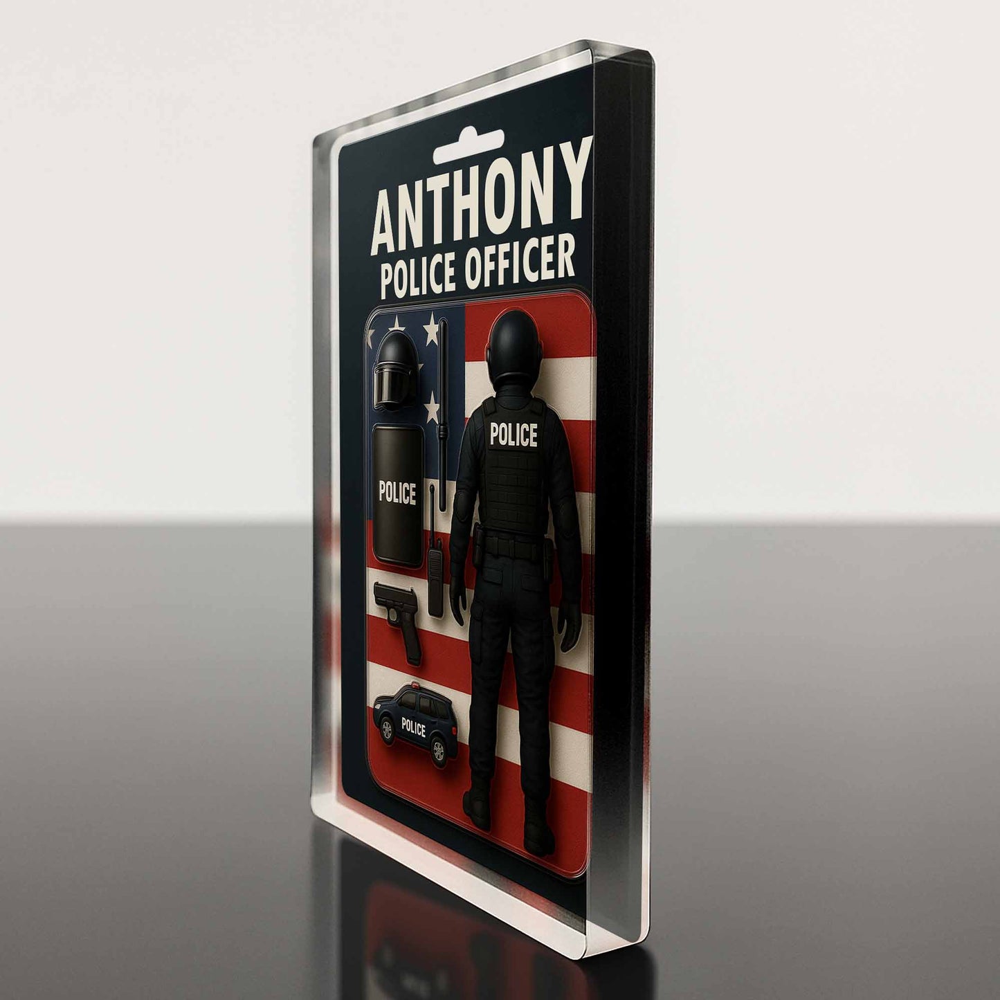 Anthony Police Officer, Police Uniform and Tactical Gear
