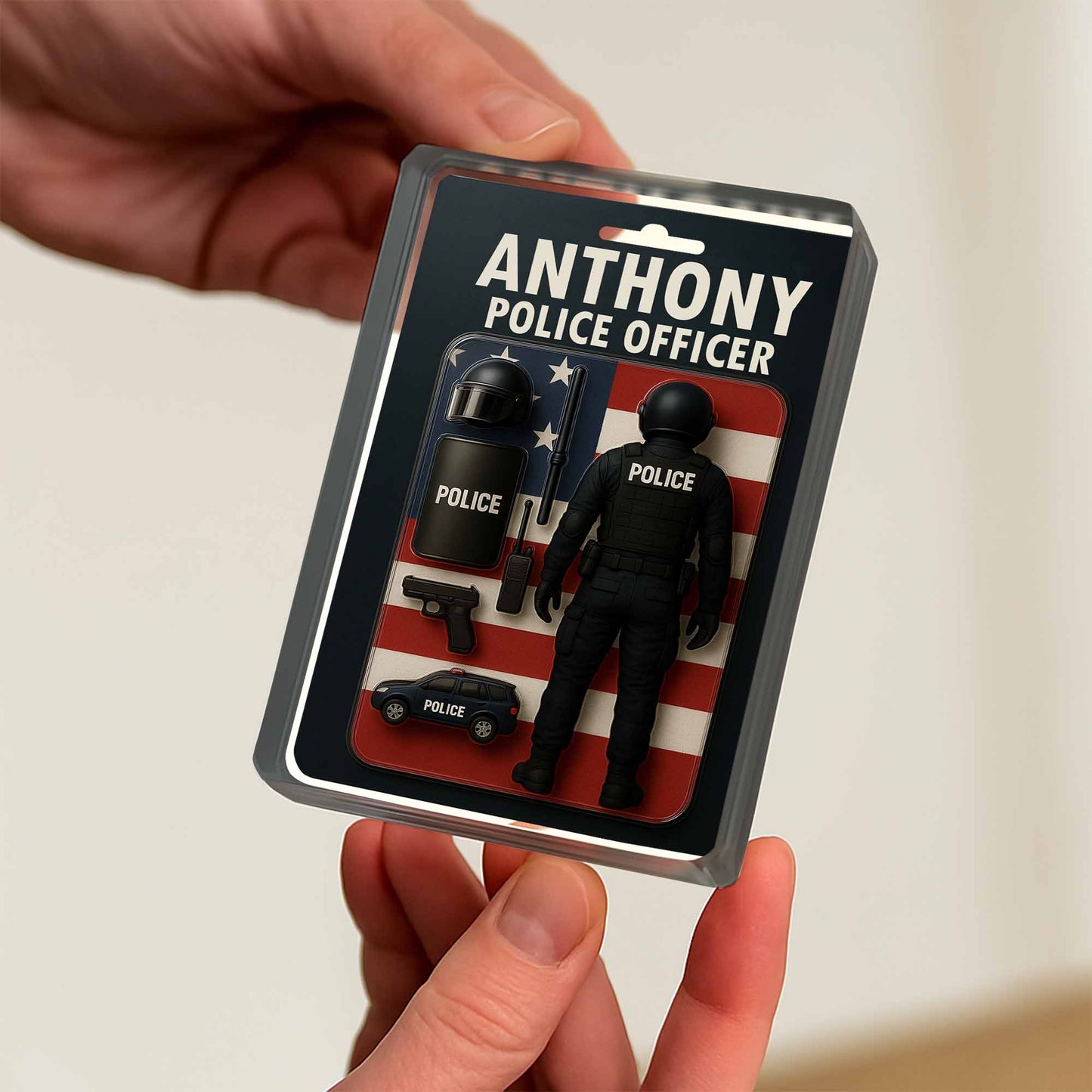 Anthony Police Officer, Police Uniform and Tactical Gear