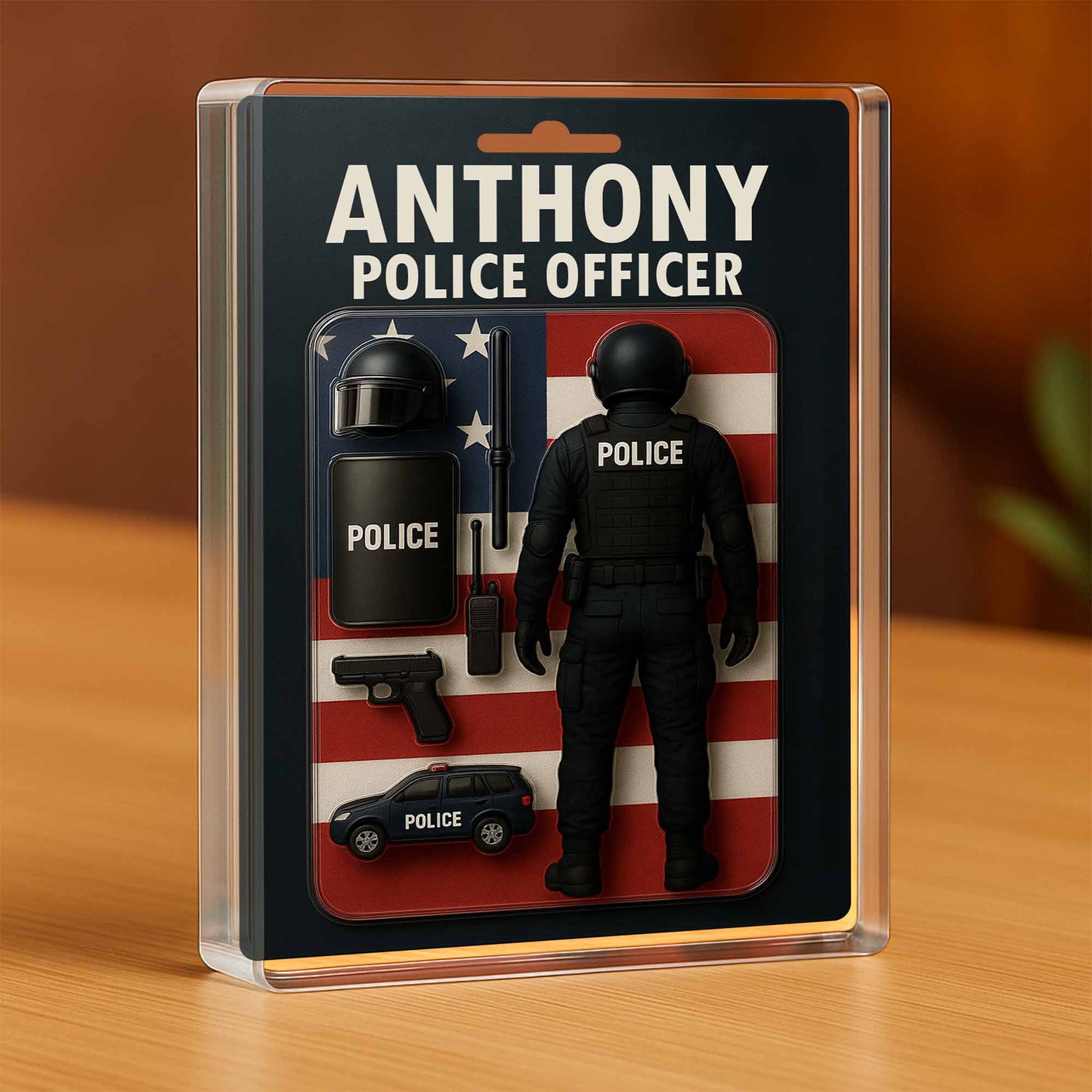 Anthony Police Officer, Police Uniform and Tactical Gear
