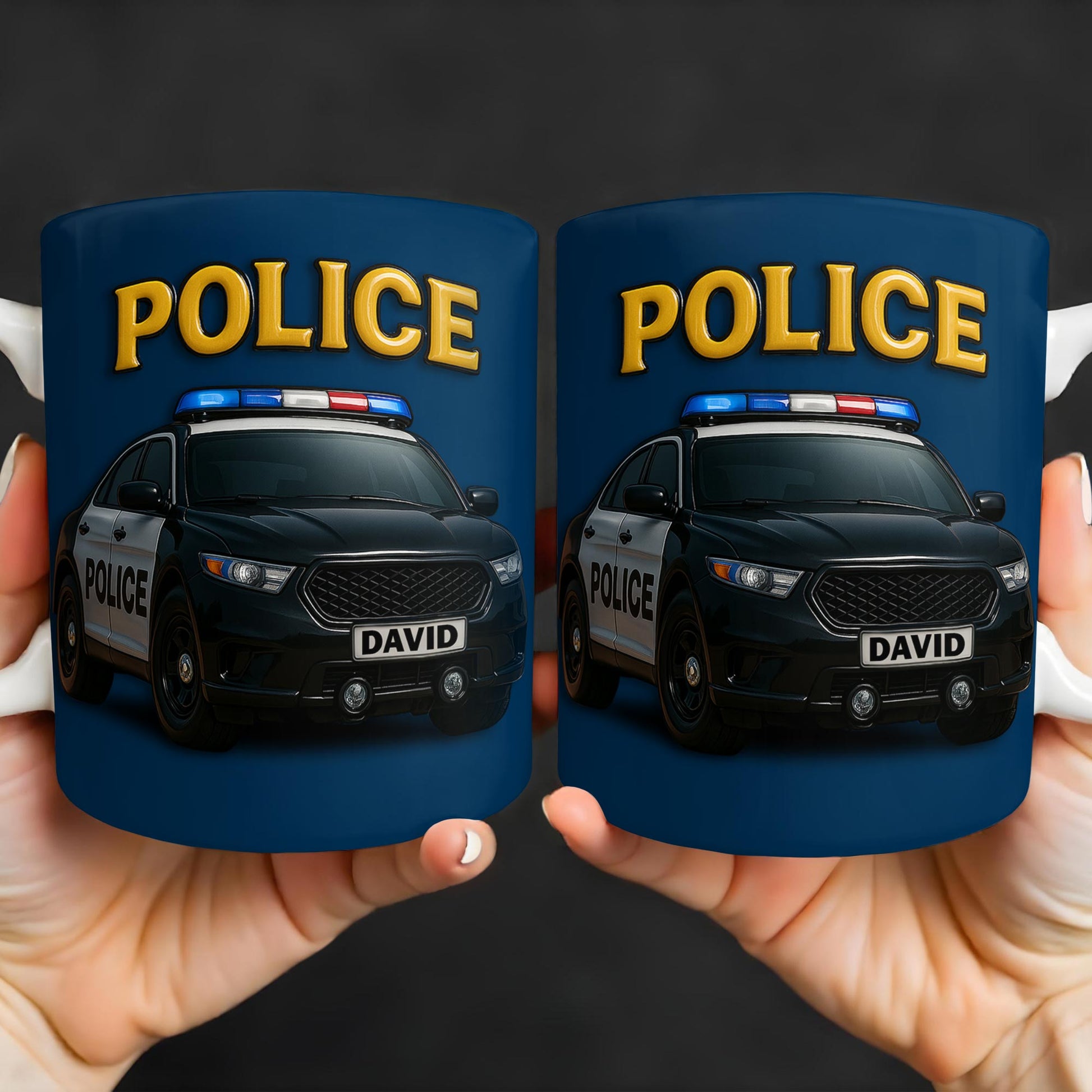 Police, Police Car And Siren