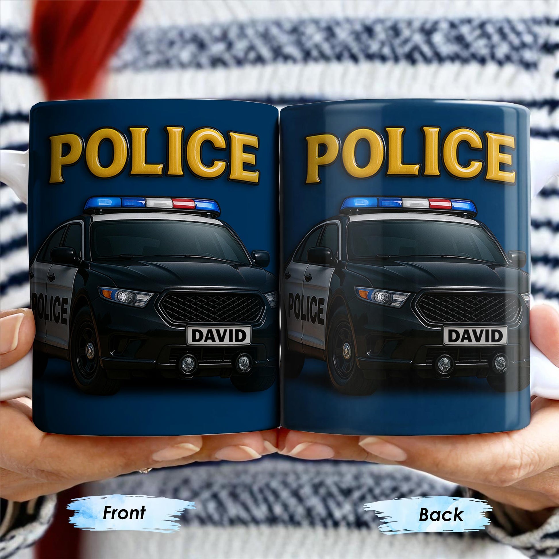 Police, Police Car And Siren