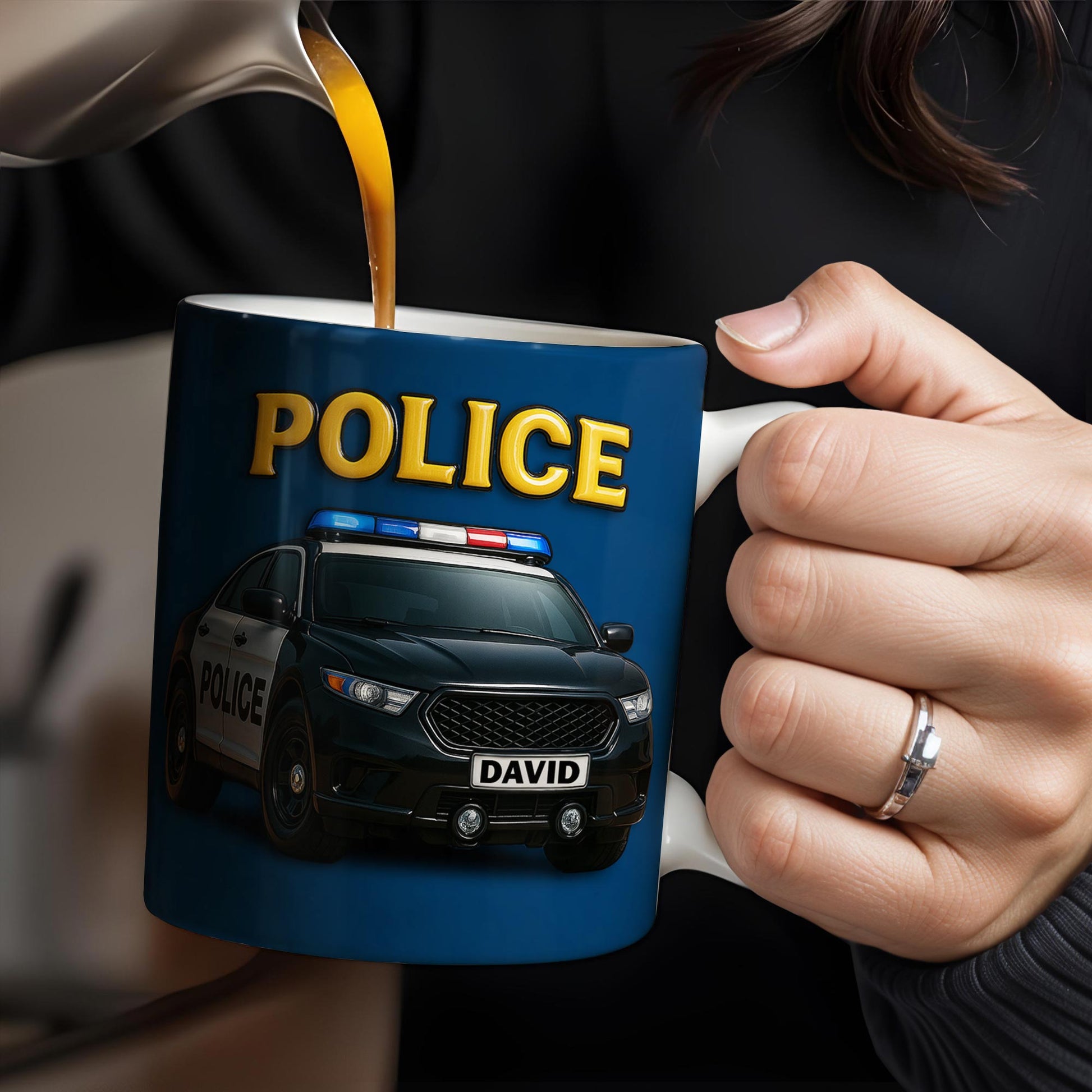 Police, Police Car And Siren