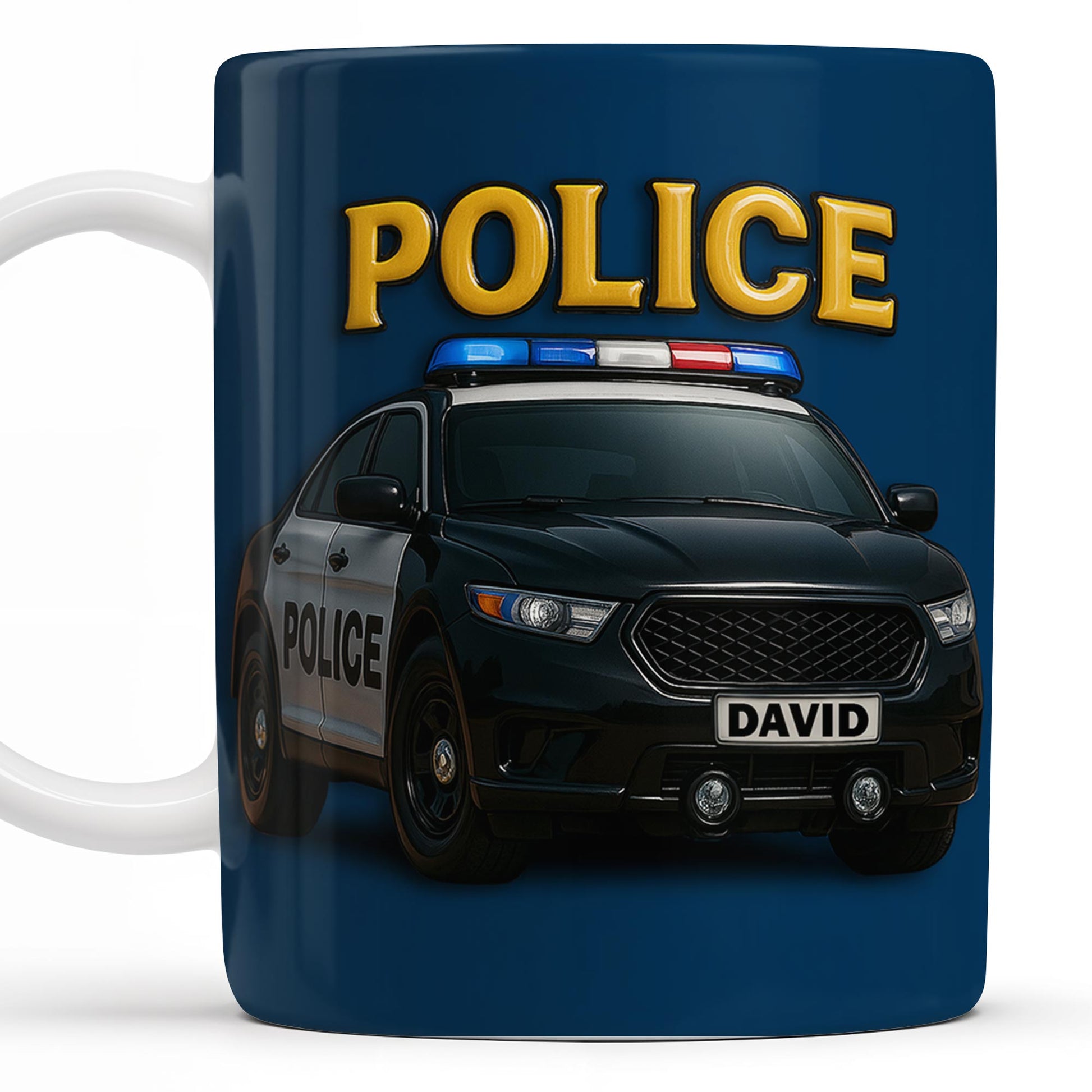 Police, Police Car And Siren