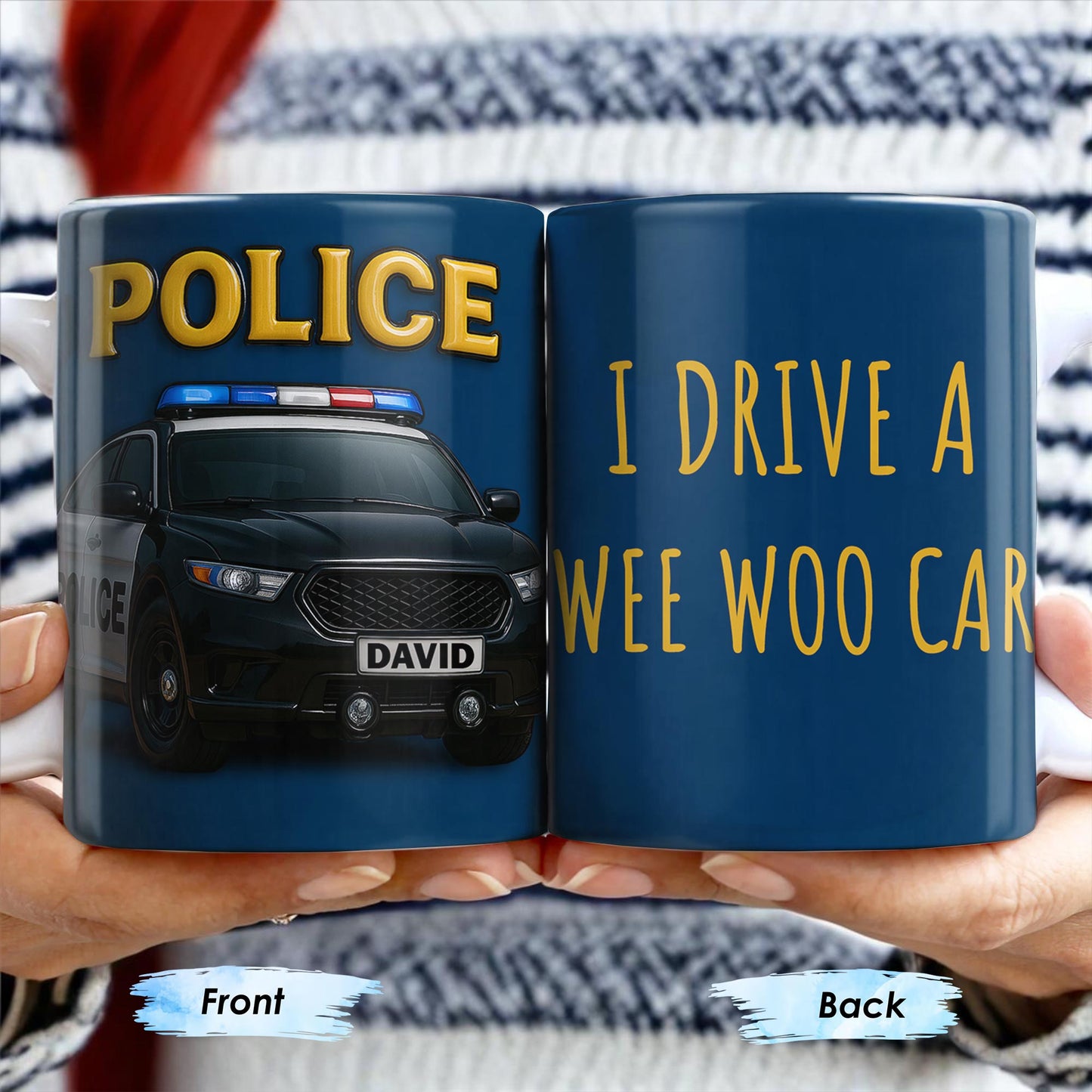 I Drive A Wee Woo Car, Police Car