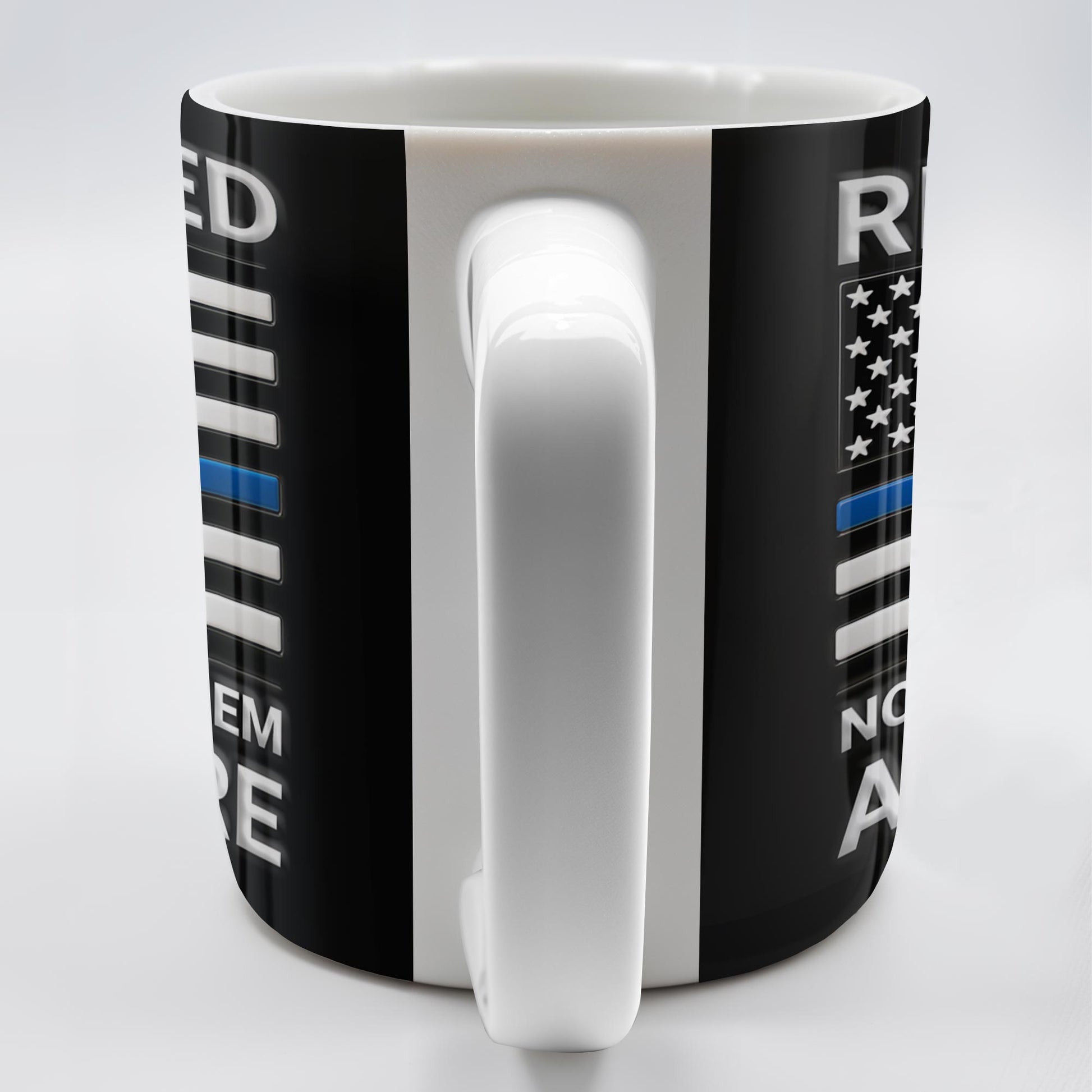 Retired Not My Problem Anymore, American Flag and Text