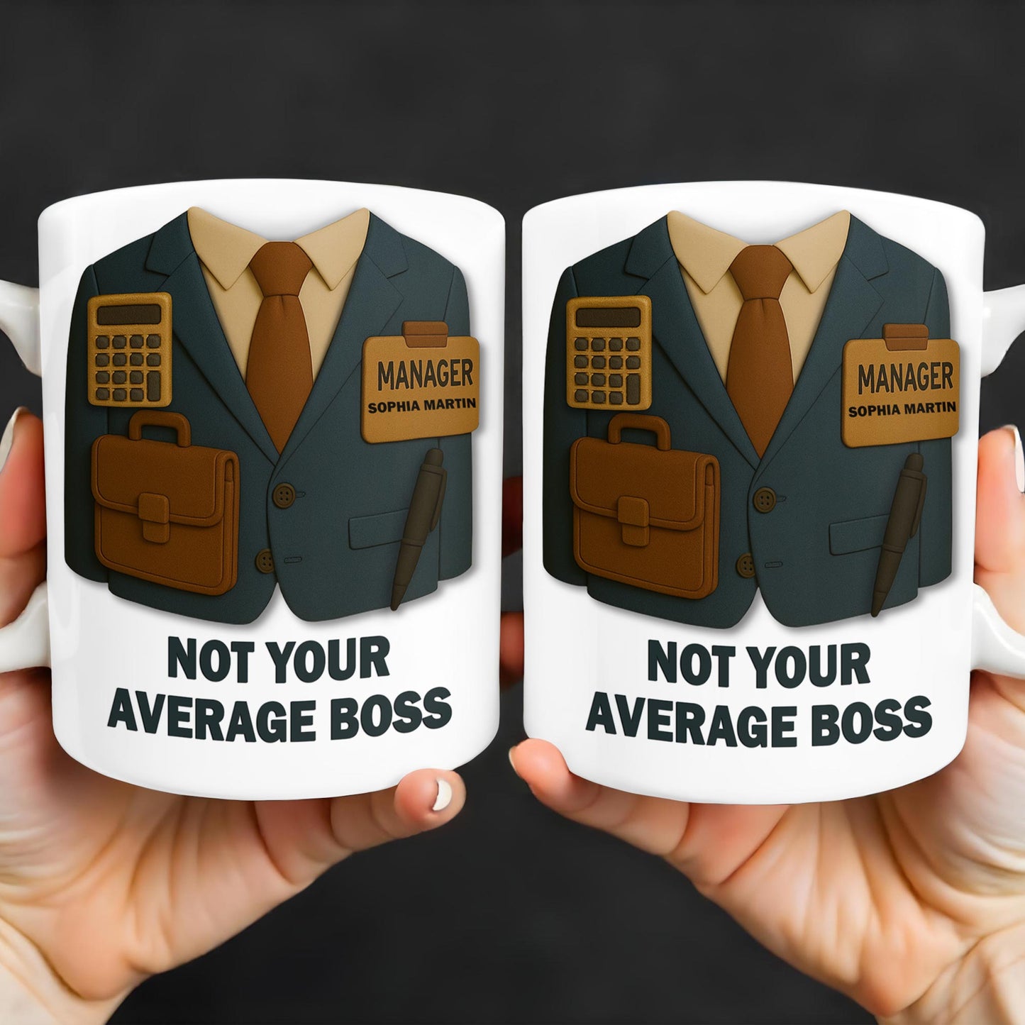 Not Your Average Boss, Suit and Accessories