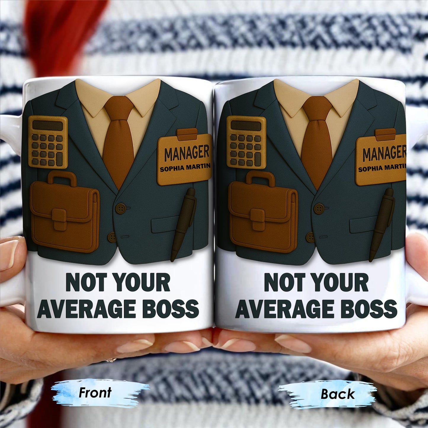 Not Your Average Boss, Suit and Accessories