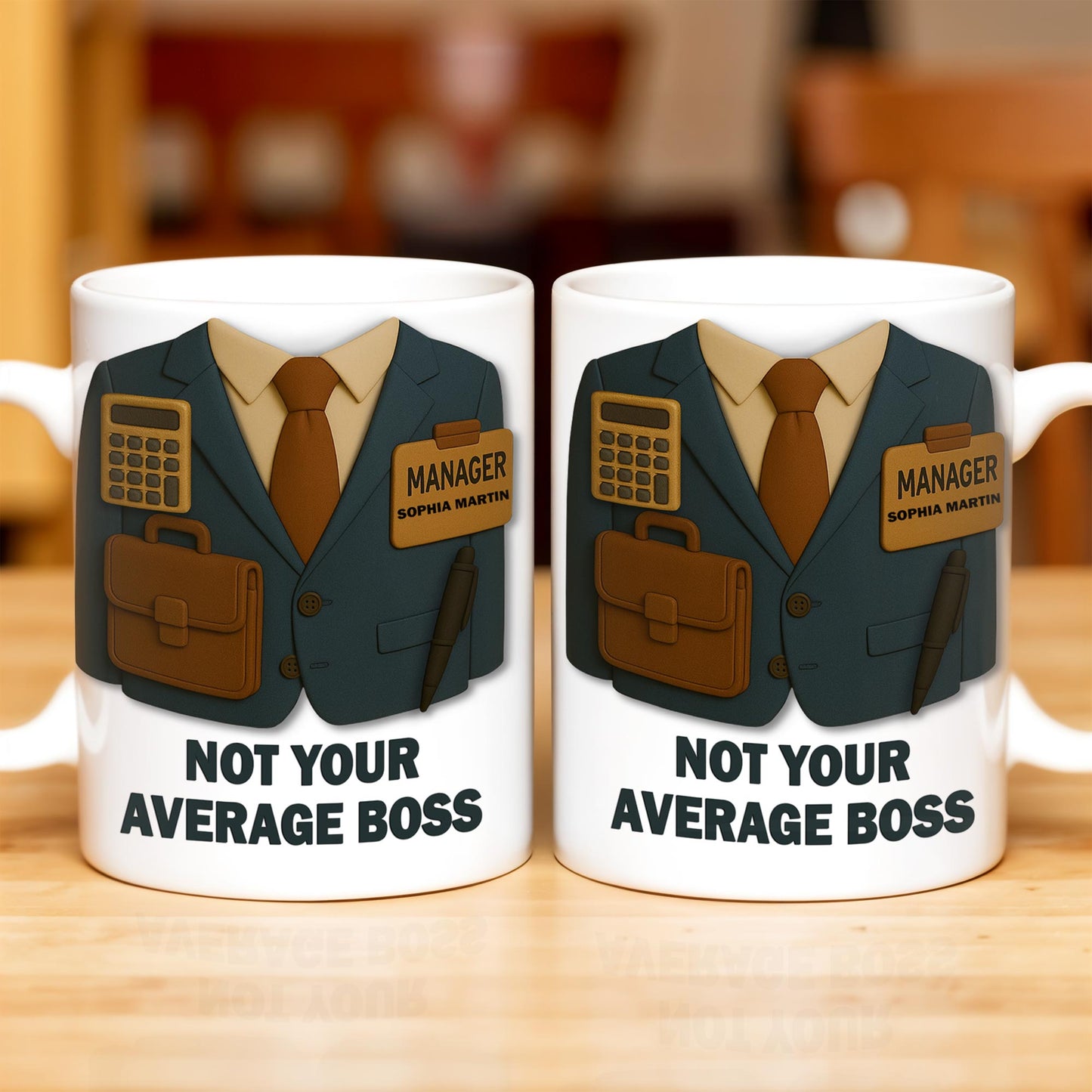 Not Your Average Boss, Suit and Accessories