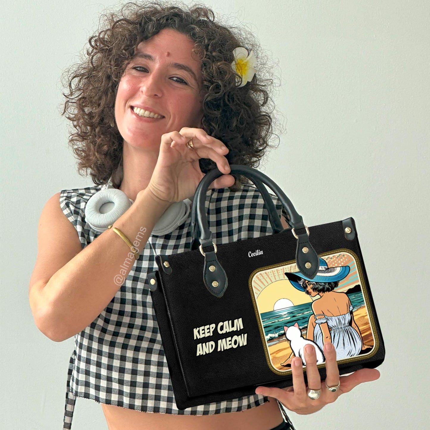 What Time - Bolso de mano de piel a medida - whattime01