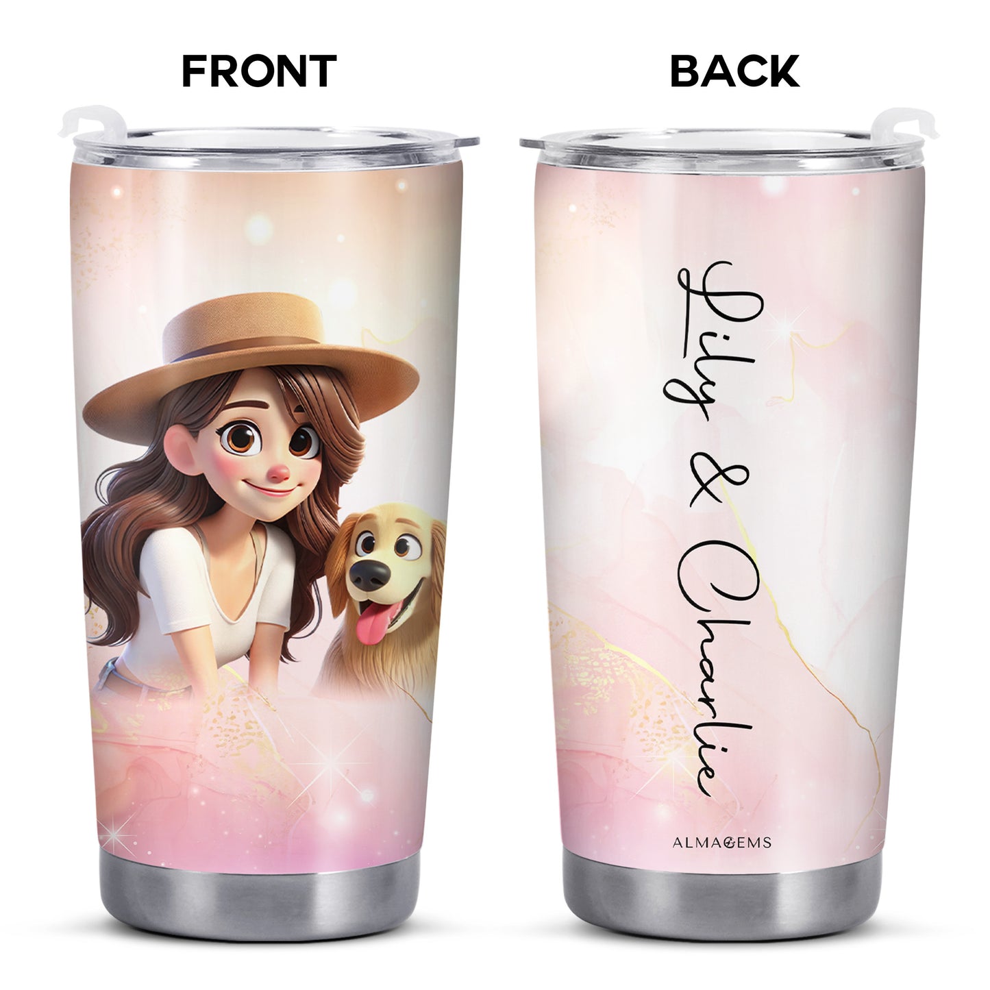 Lily & Charlie Stainless Steel Tumbler