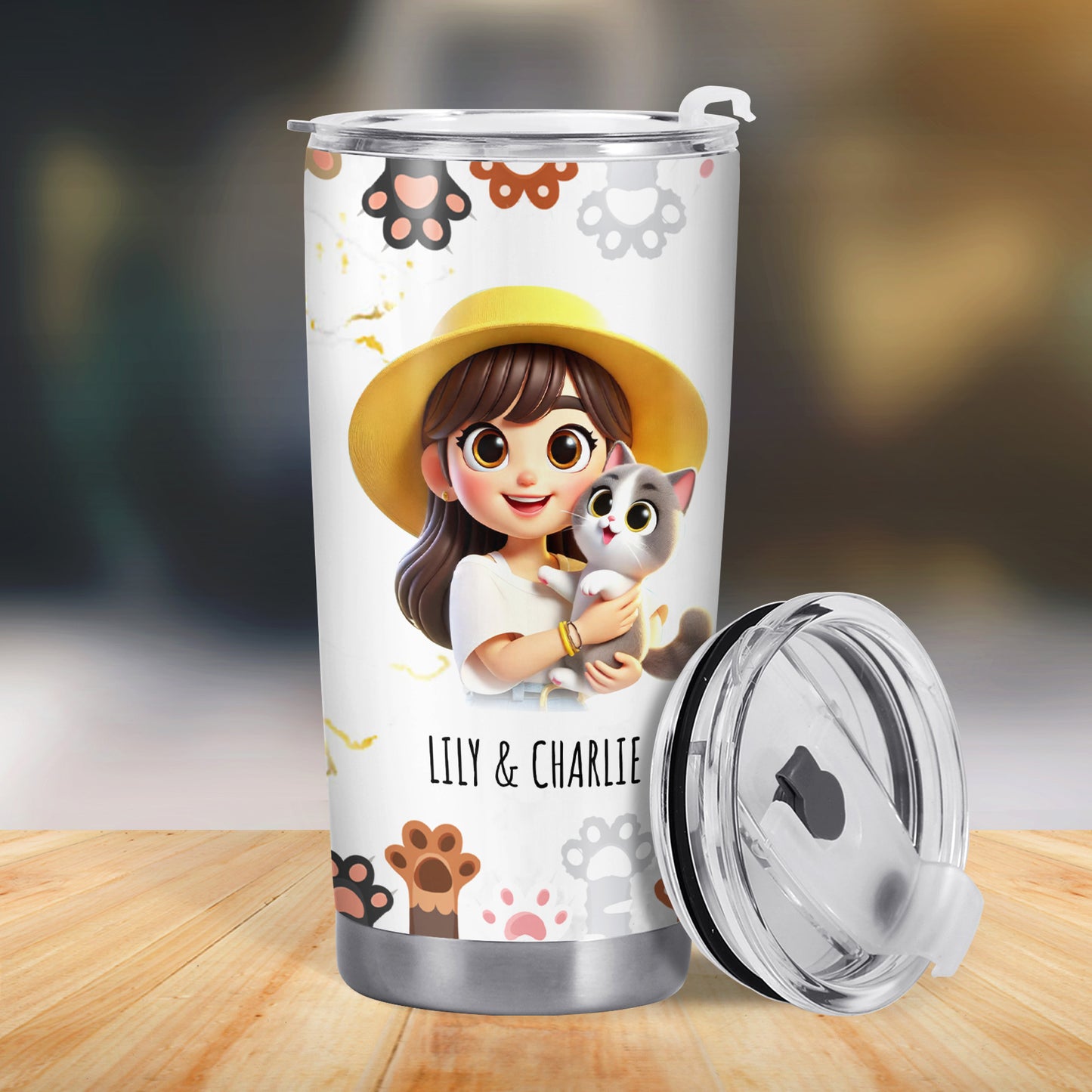 Always Take Care Of Your Cat Emotional Quote Tumbler