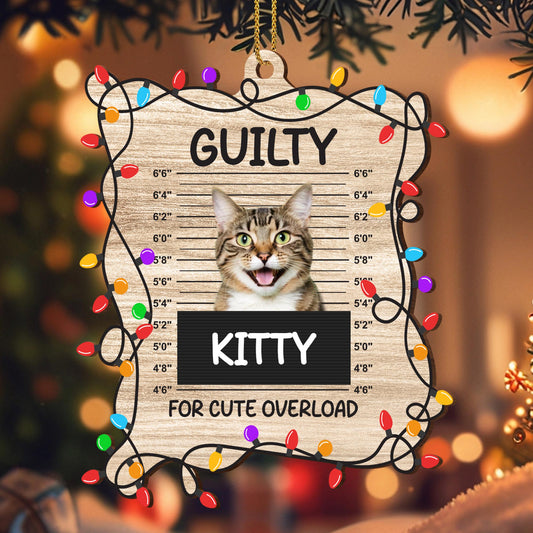 Guilty for Cute Overload, Christmas Lights and Cat Design