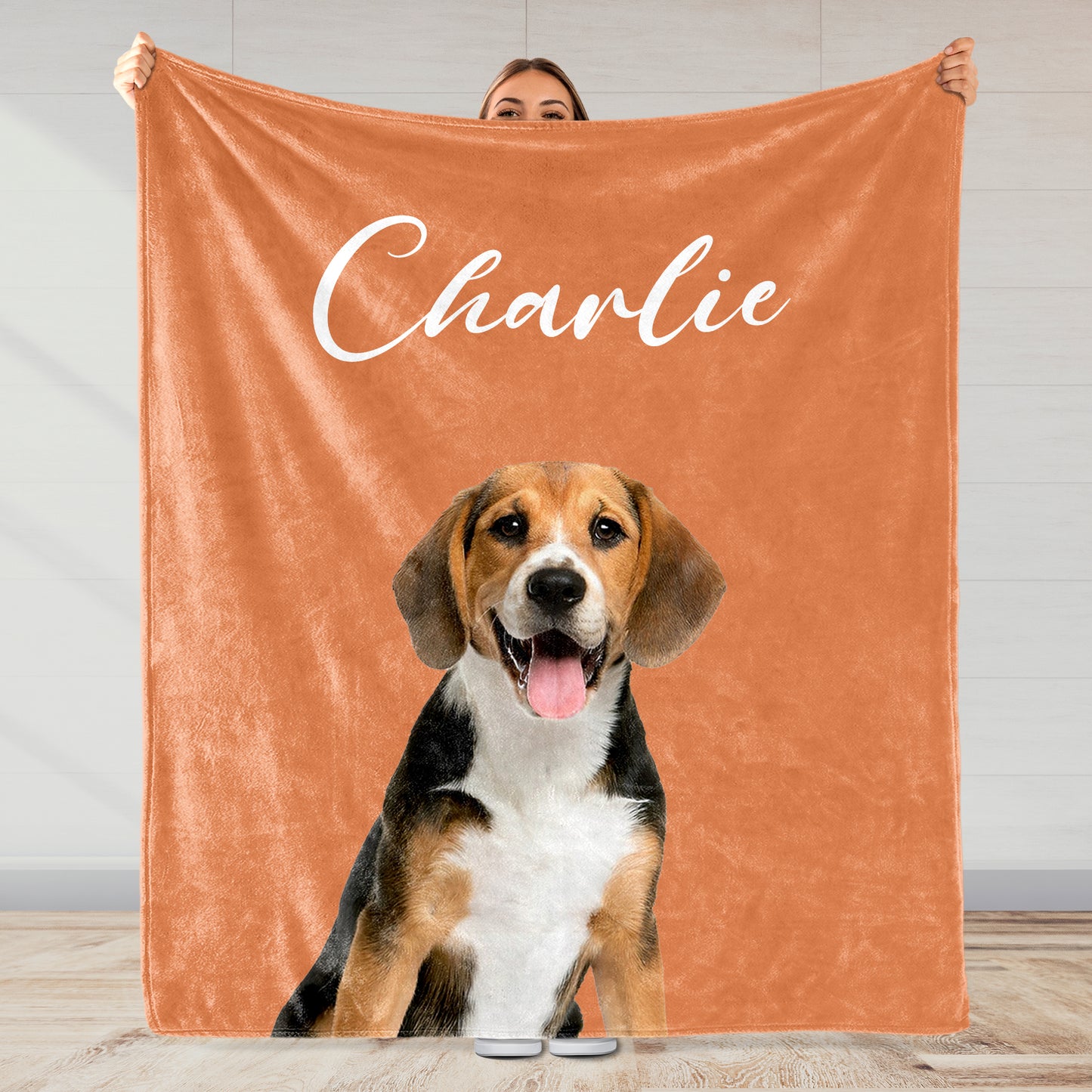 Capturez la personnalité de votre animal dans un magnifique souvenir – Couverture personnalisée – PET079_BLK
