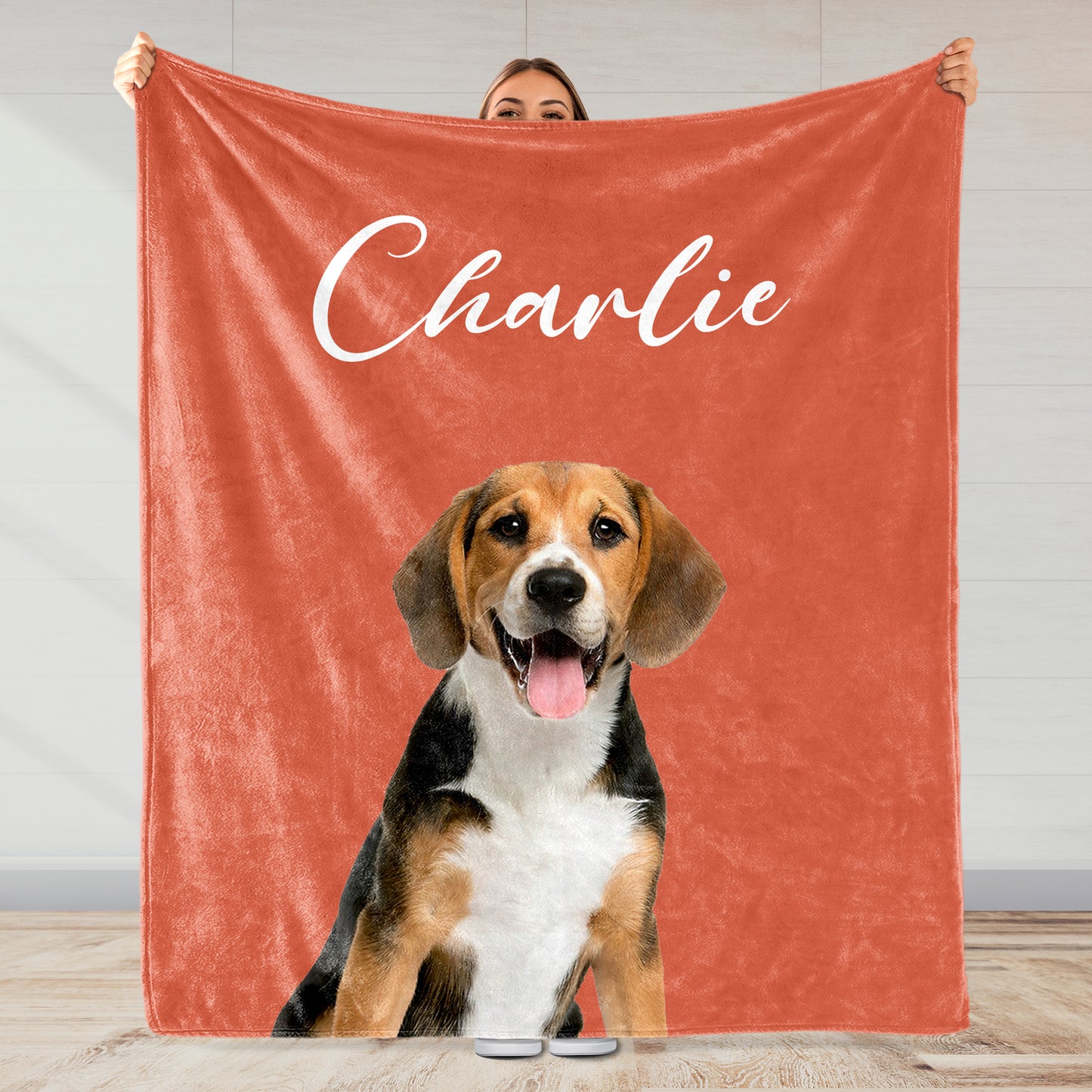 Capturez la personnalité de votre animal dans un magnifique souvenir – Couverture personnalisée – PET079_BLK