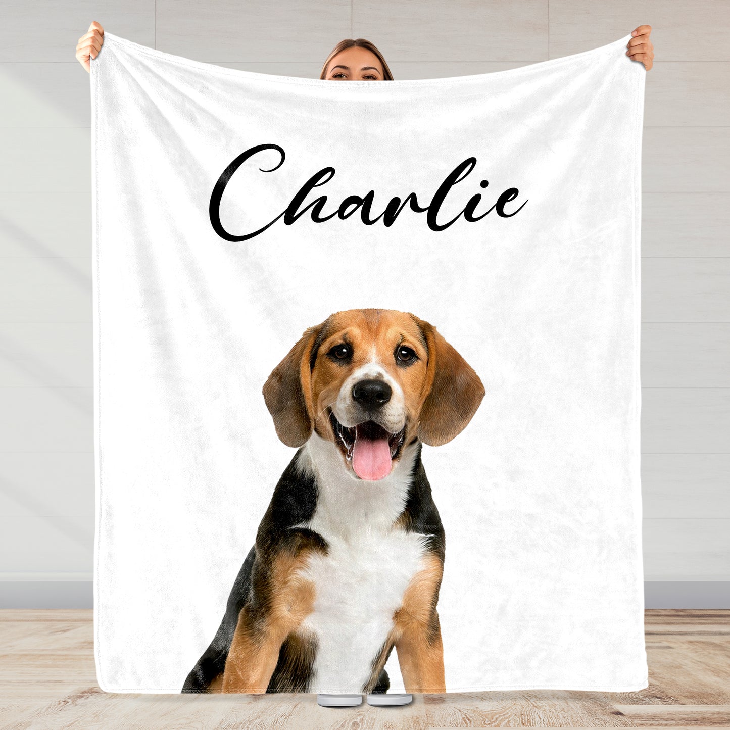 Capturez la personnalité de votre animal dans un magnifique souvenir – Couverture personnalisée – PET079_BLK