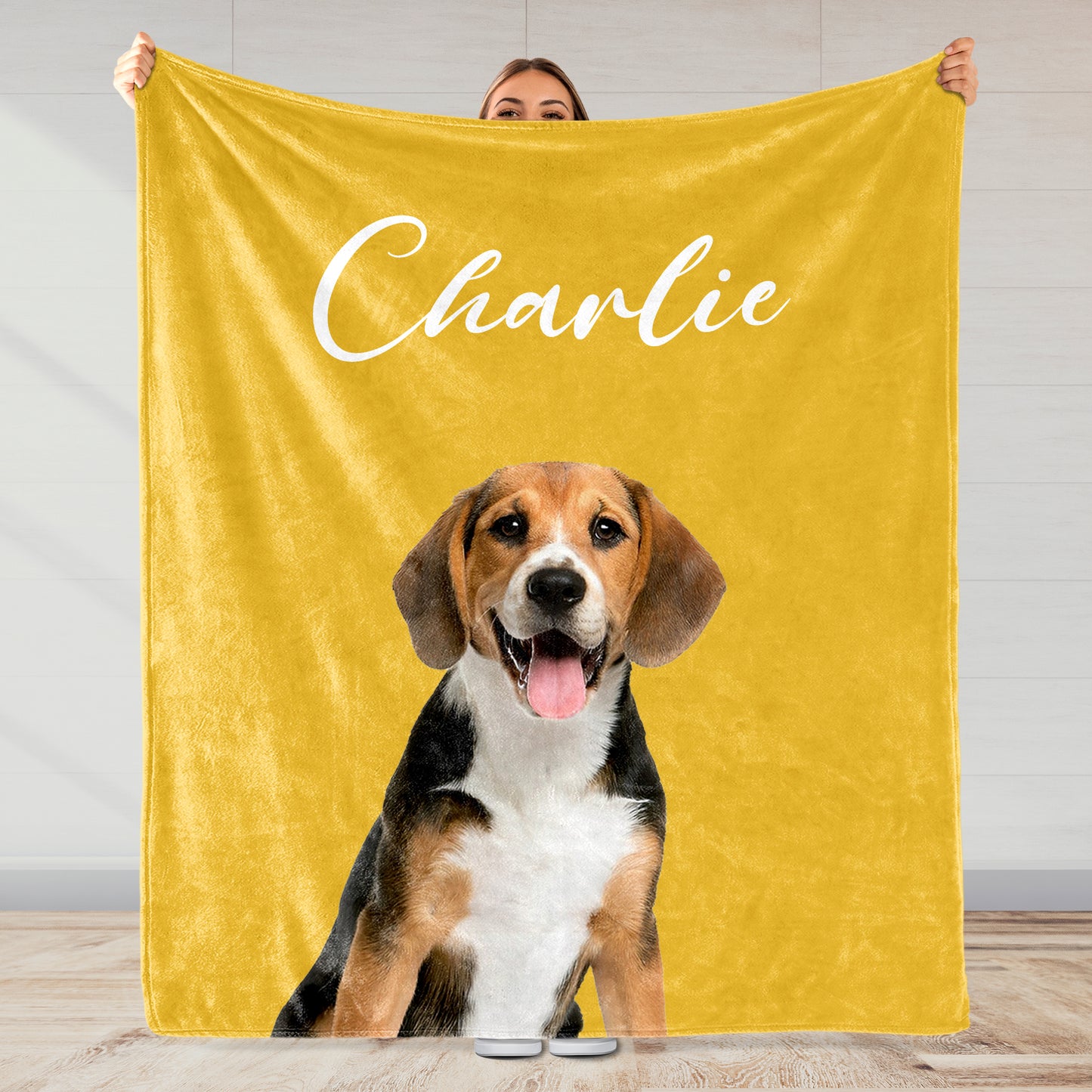 Capturez la personnalité de votre animal dans un magnifique souvenir – Couverture personnalisée – PET079_BLK