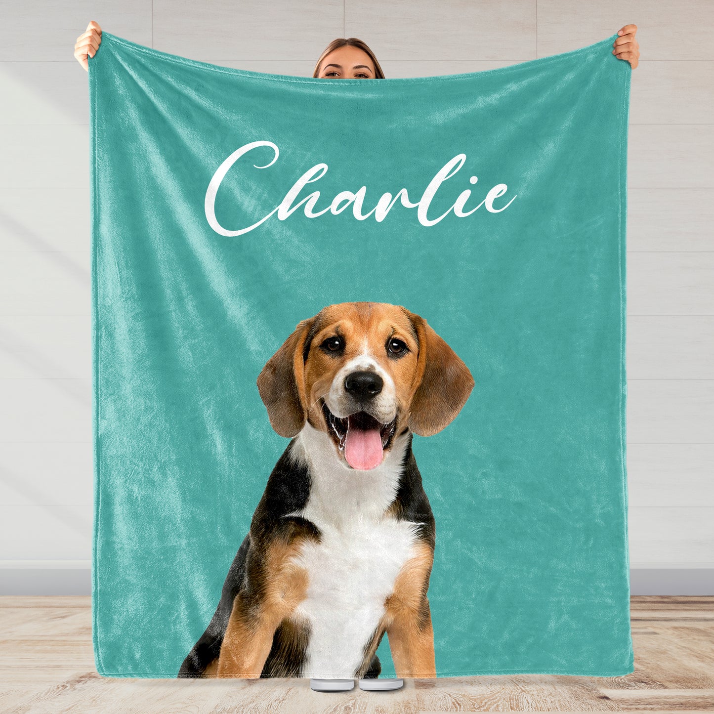 Capturez la personnalité de votre animal dans un magnifique souvenir – Couverture personnalisée – PET079_BLK
